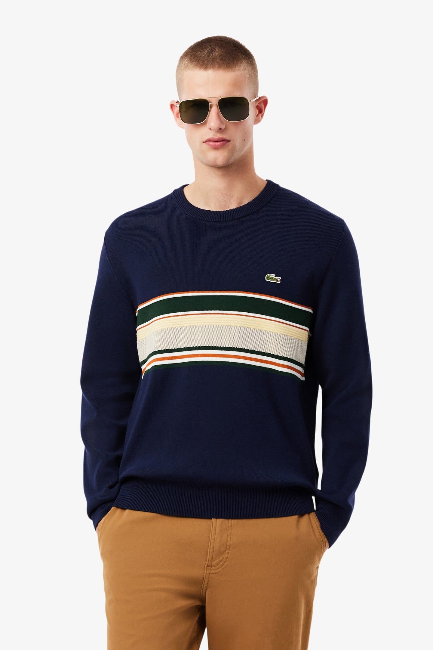 SWEATER NAVY BLUE/SINOPLE-FLOUR 1