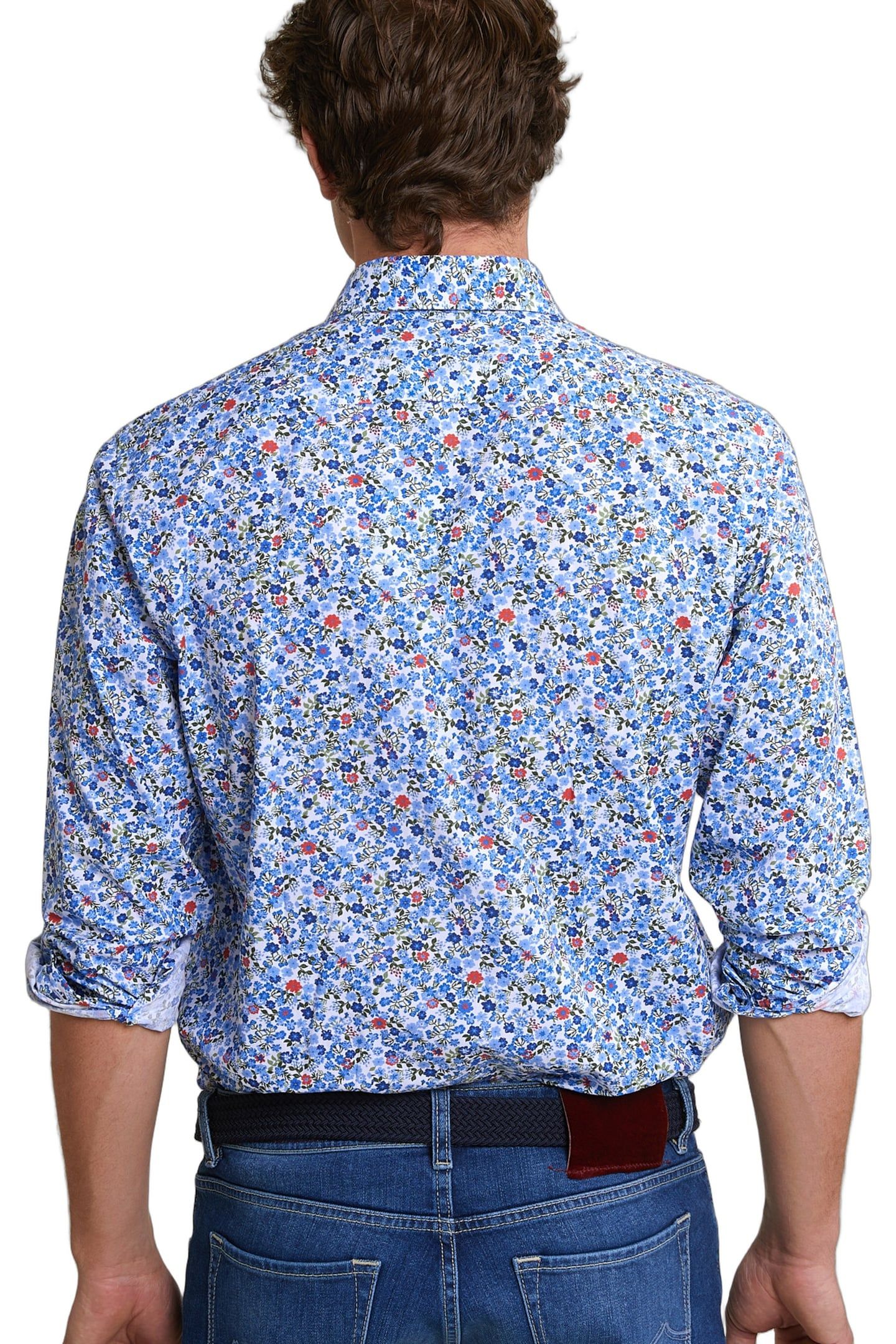 CUSTOM FIT FLORAL SHIRT MULTI 3