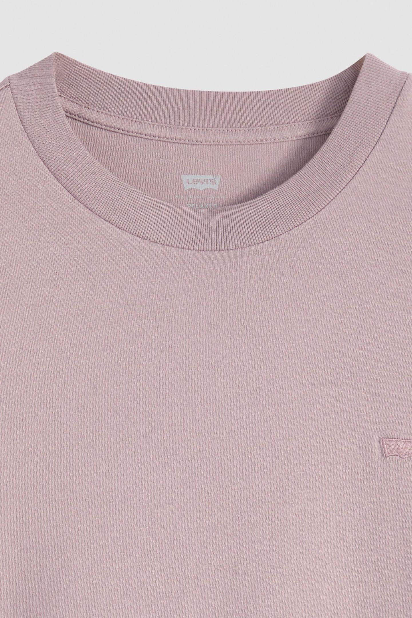 BOX TEE PATCH HEM PURPLE DOVE 2