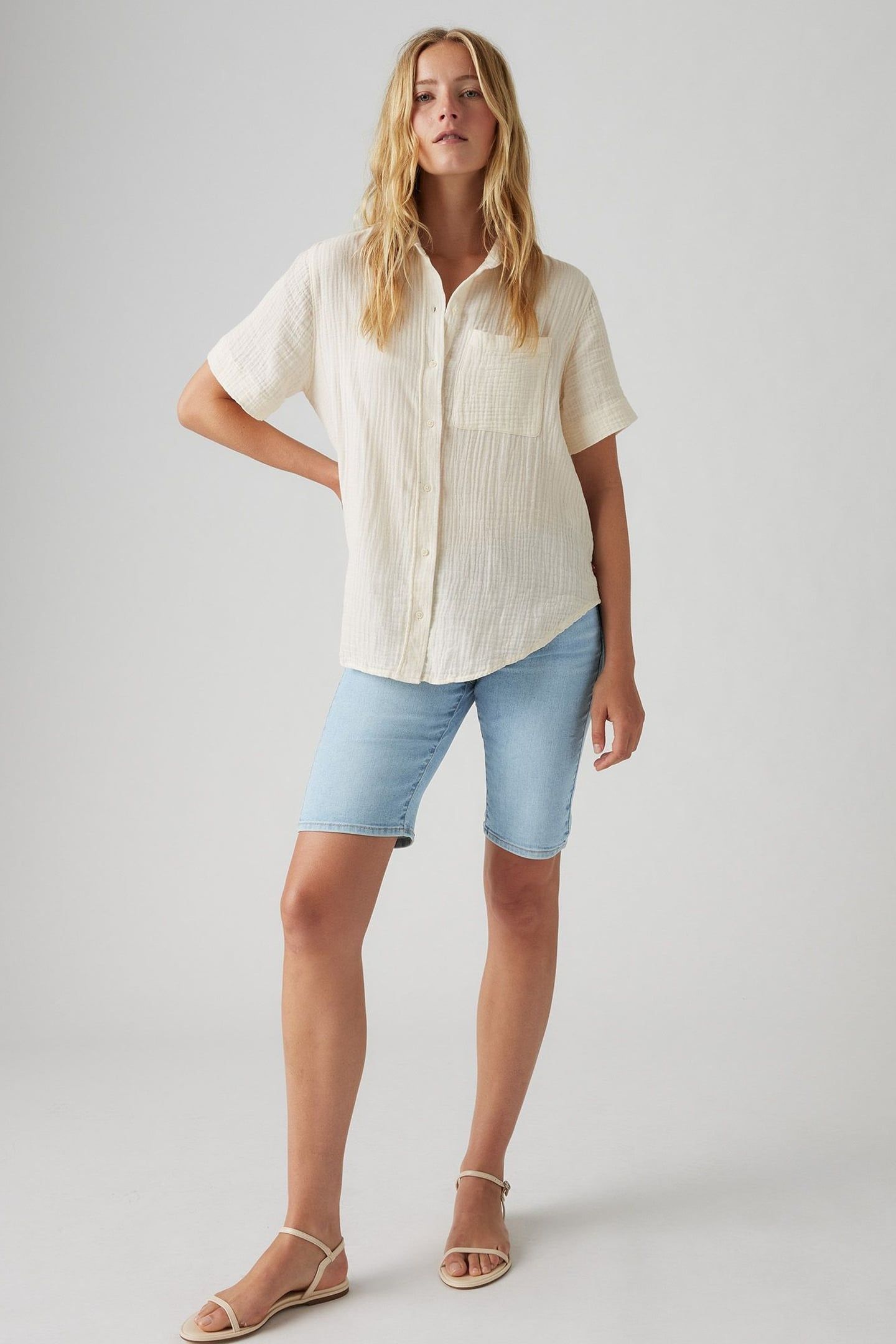 SHAPING BERMUDA SHORTS 1