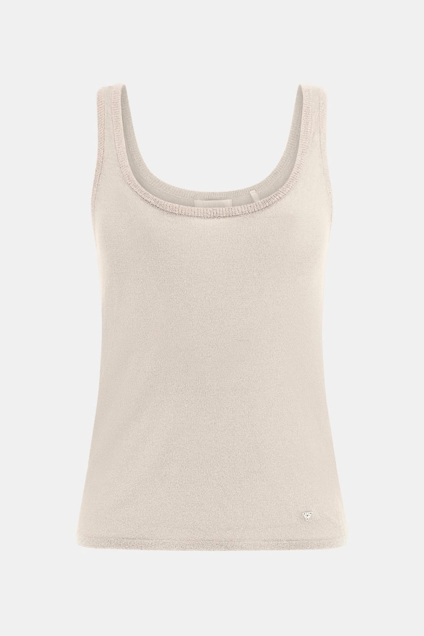 GUESS ECO NELLIE TANK TOP SWTR SILVER LUREX 2