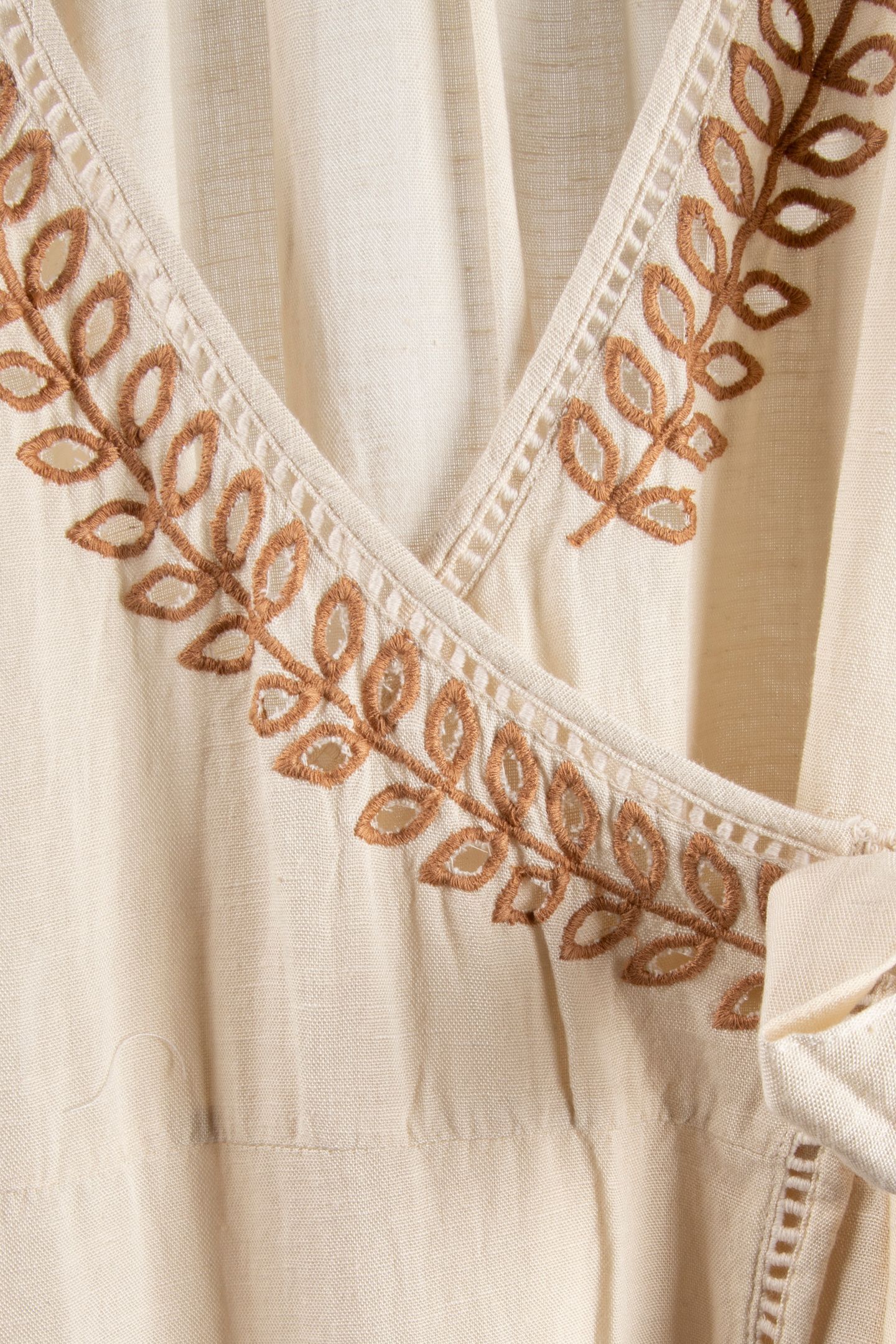 FLASH DRESS EMBROIDERED IVORY 4
