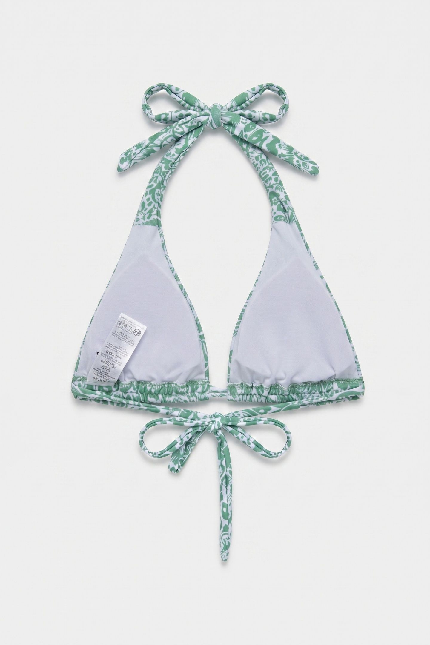BIBI BIKINI TOP BUTTERFLY ANIMAL KELLY GREEN 3