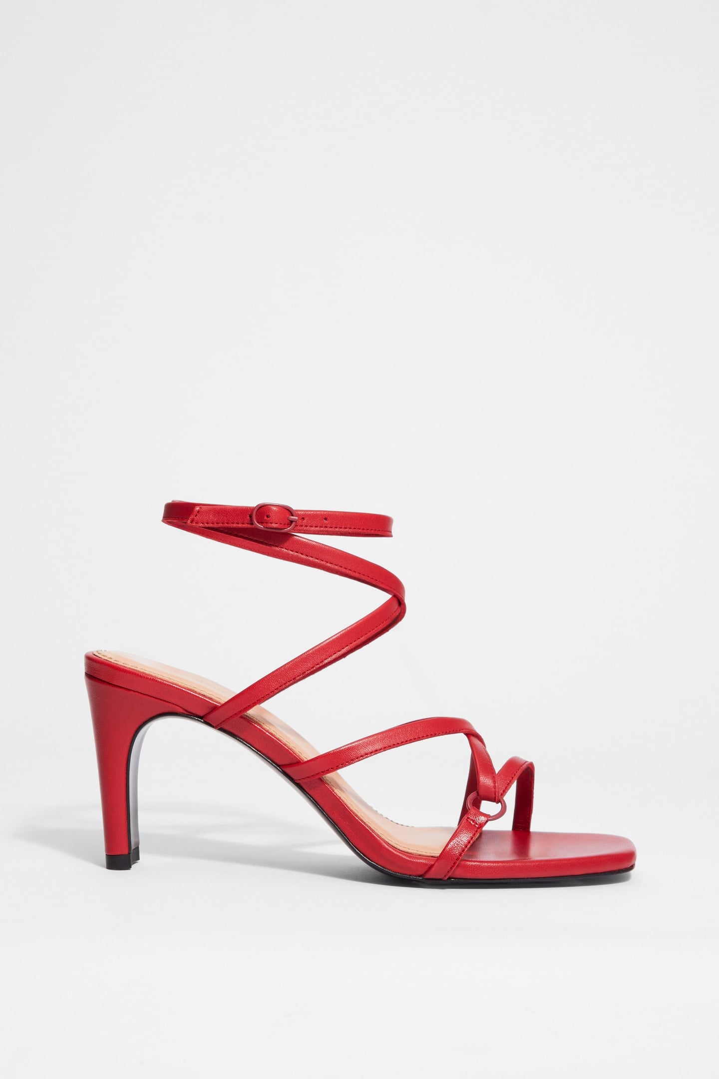 LESLIE SANDALETTE RED 1