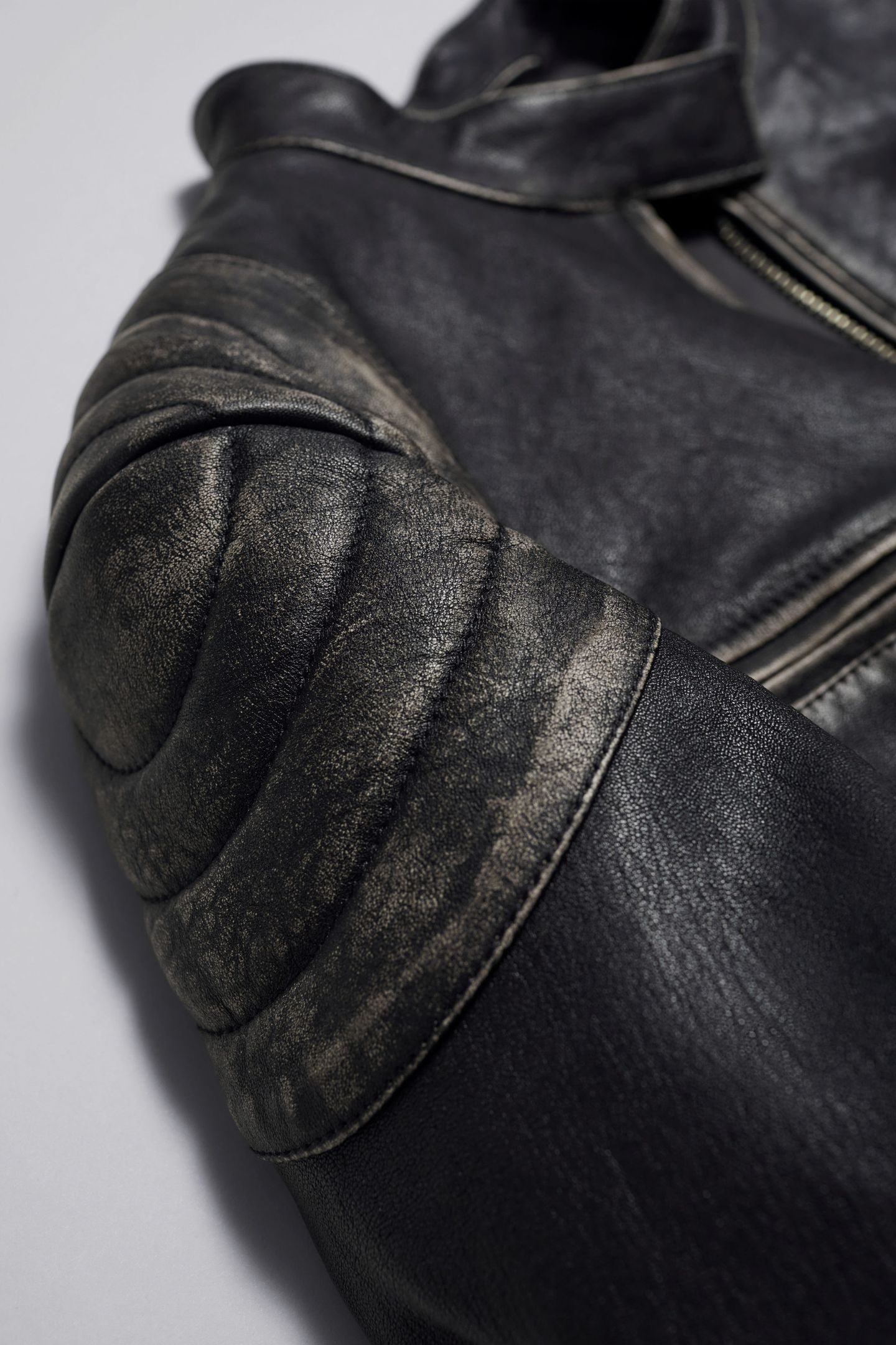 MARIETTE LEATHER JACKET BLACK 5
