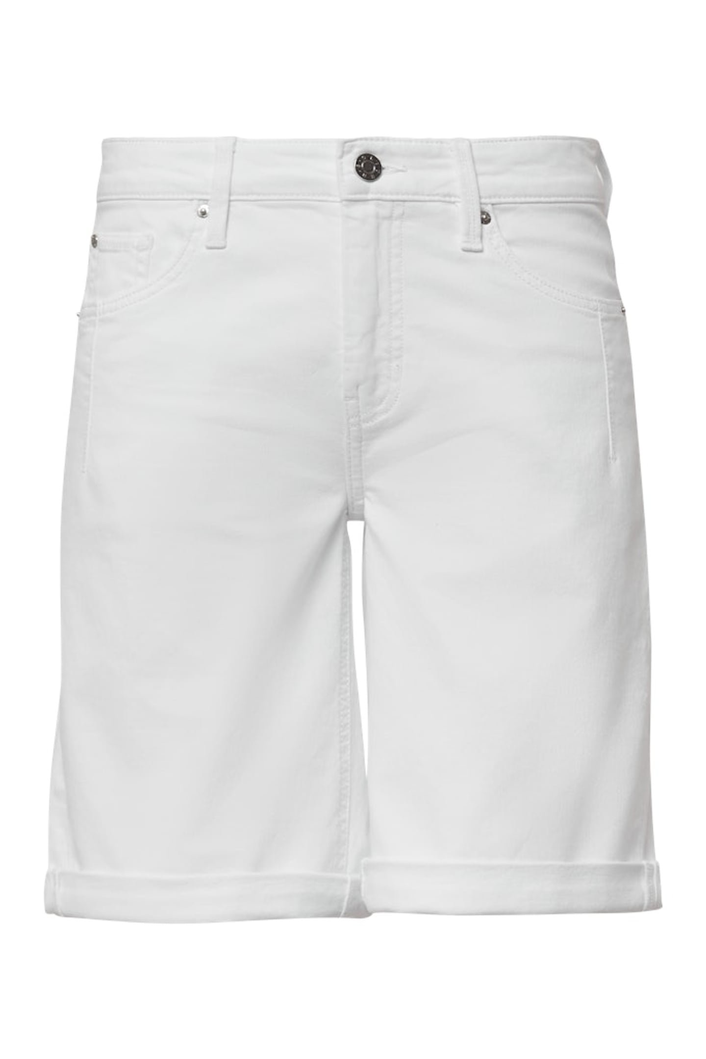 JEANS SHORTS WHITE DENIM 8