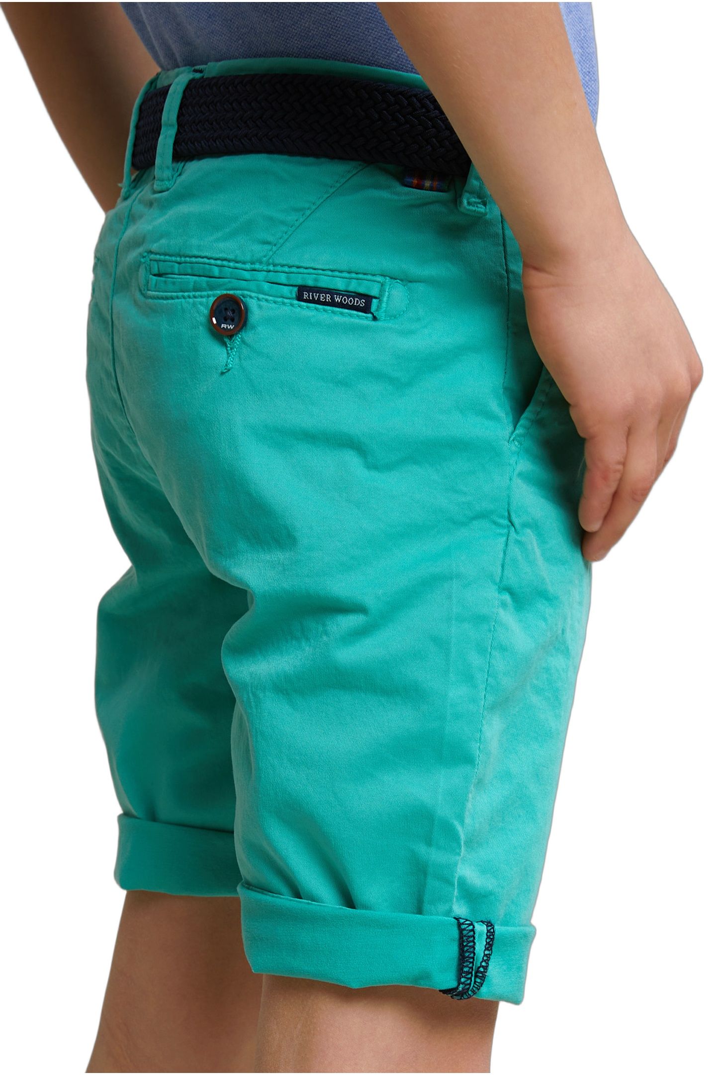 COTTON BASIC CHINO SHORT STRETCH MOSCOW MULE 4