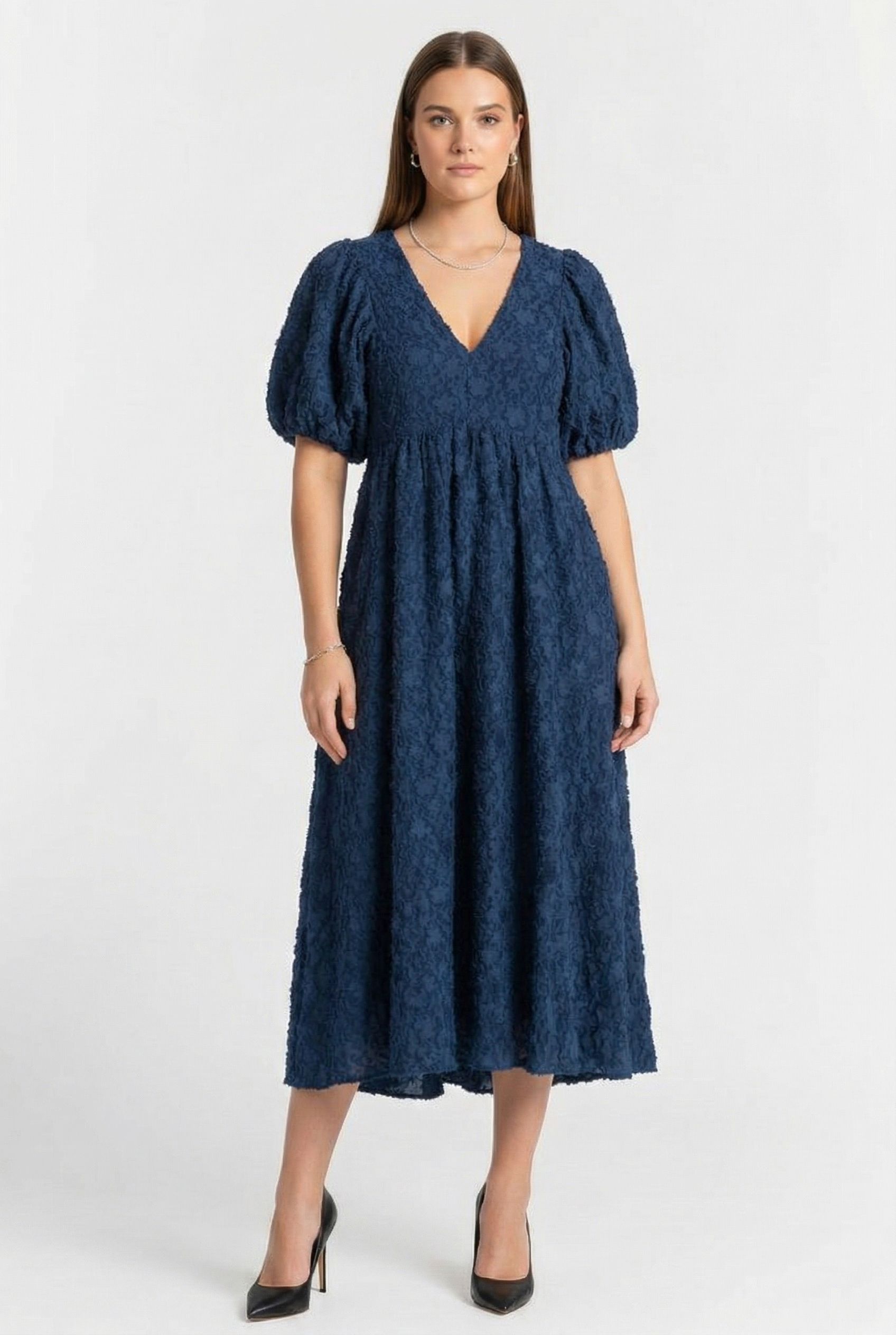 CAMILLE DRESS SPEED BLUE 1