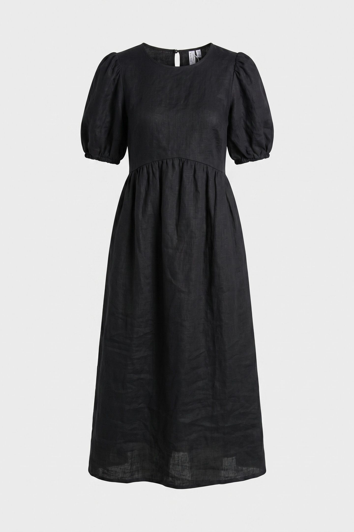AERONA LINEN DRESS BLACK 4