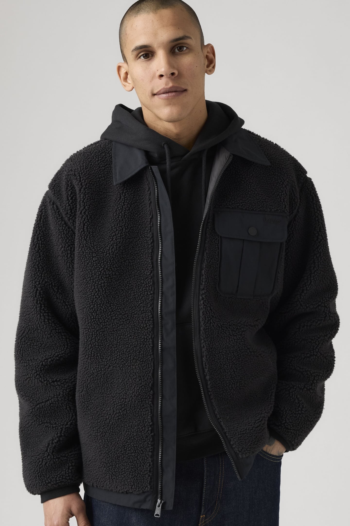 JOONIE SHERPA JACKET 1