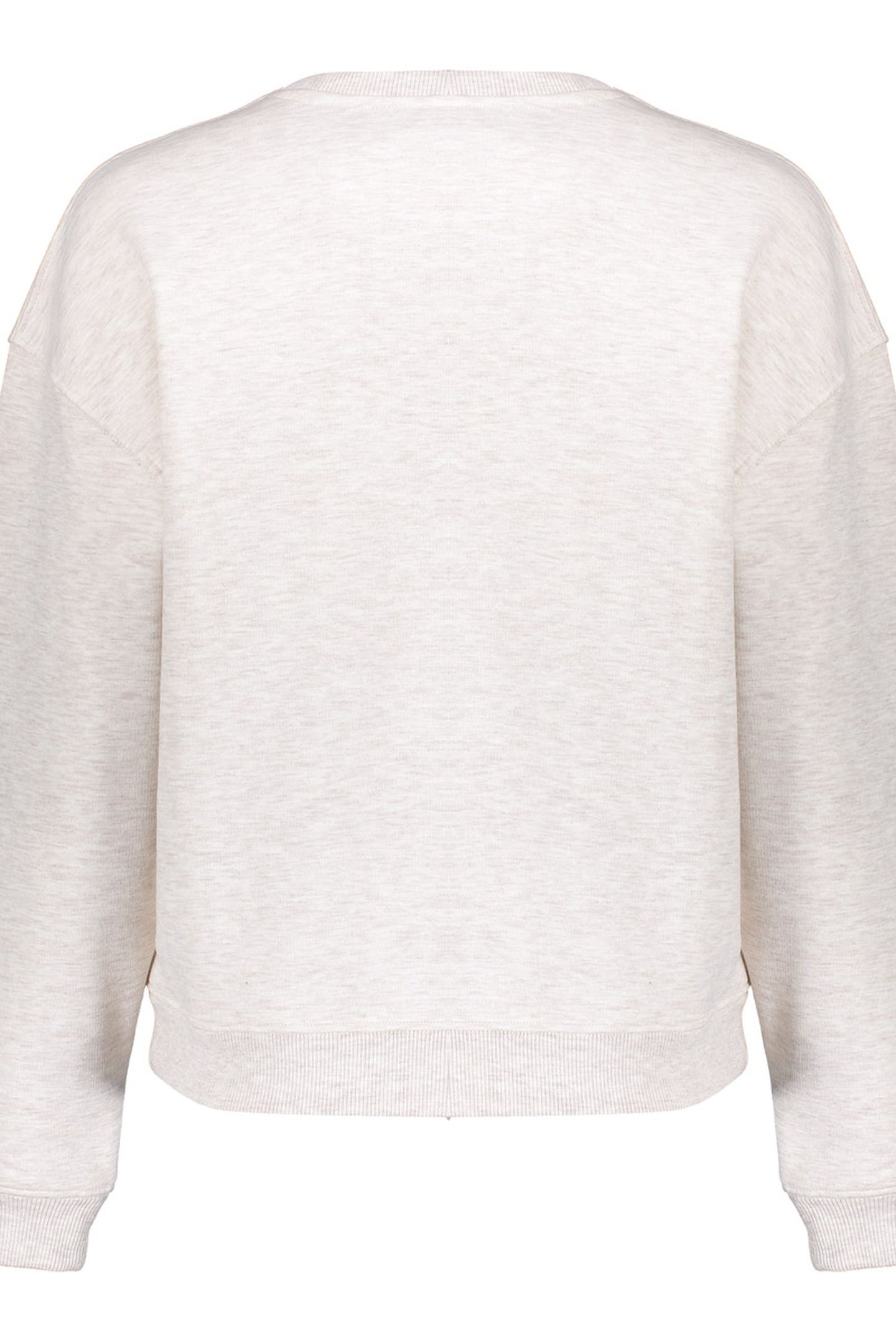 SWEATER "BOSTON" BEIGE MELANGE/GREEN 2