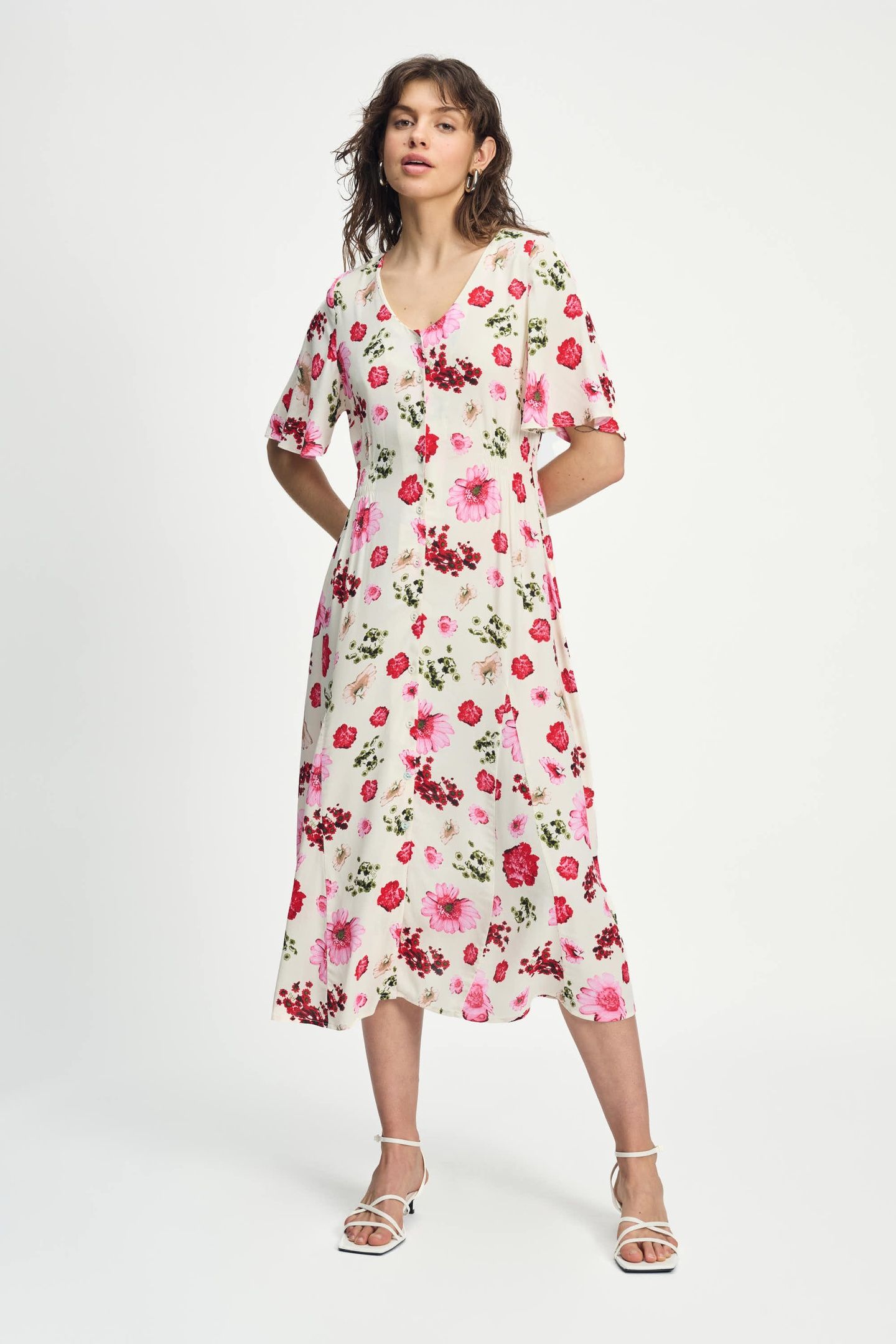 DRESS - BOUQUET CREAM 1