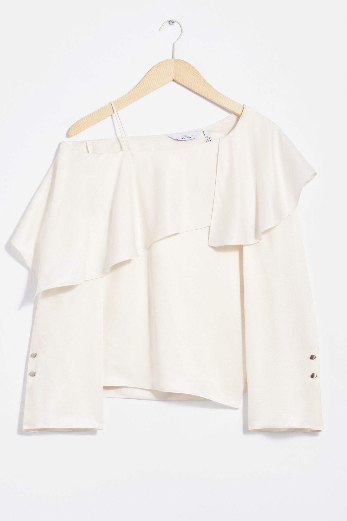 LOLLO SILK BLOUSE WHITE 3