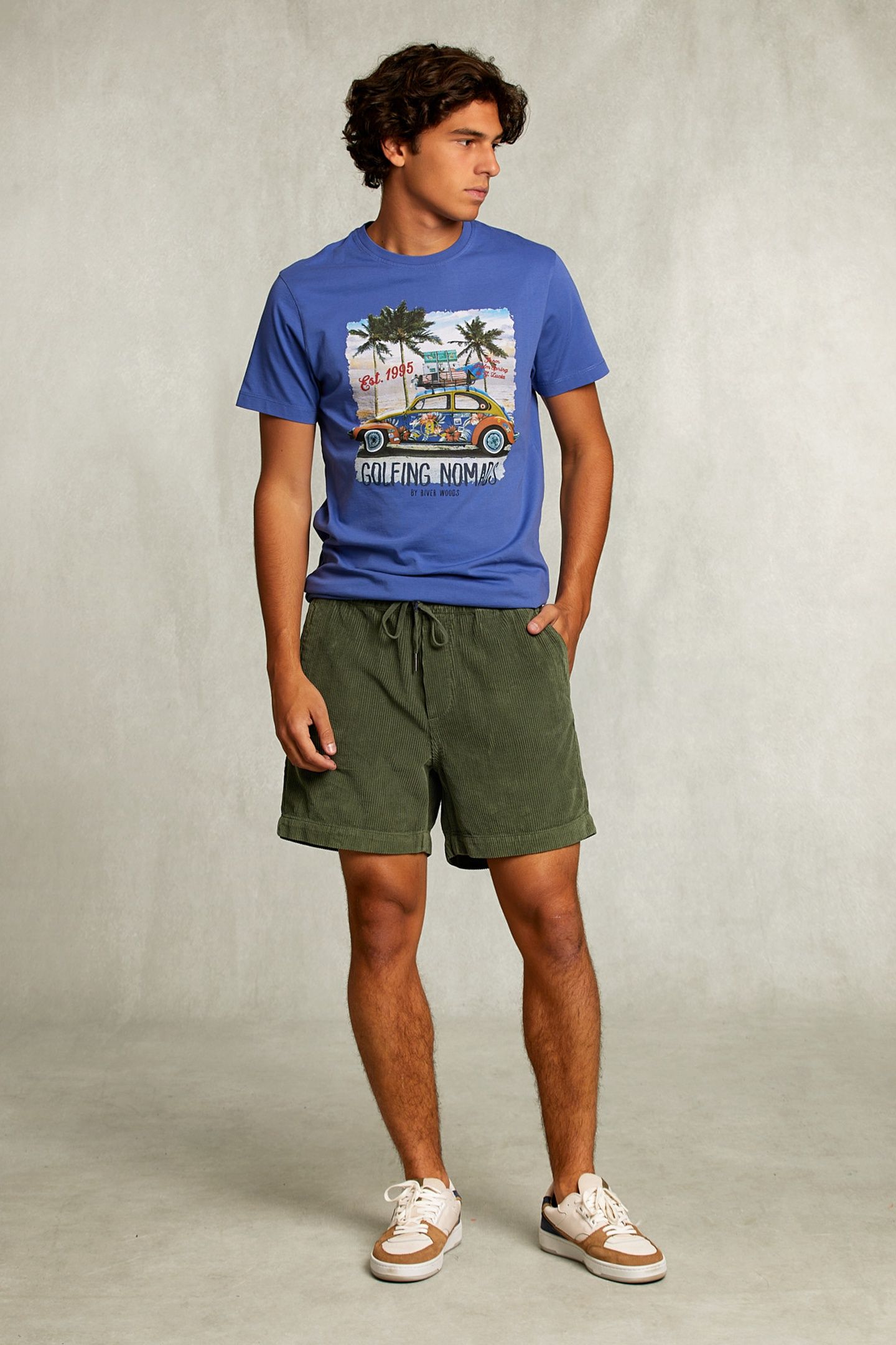 FCY DRAWSTRING WAIST SHORT KHAKI 2
