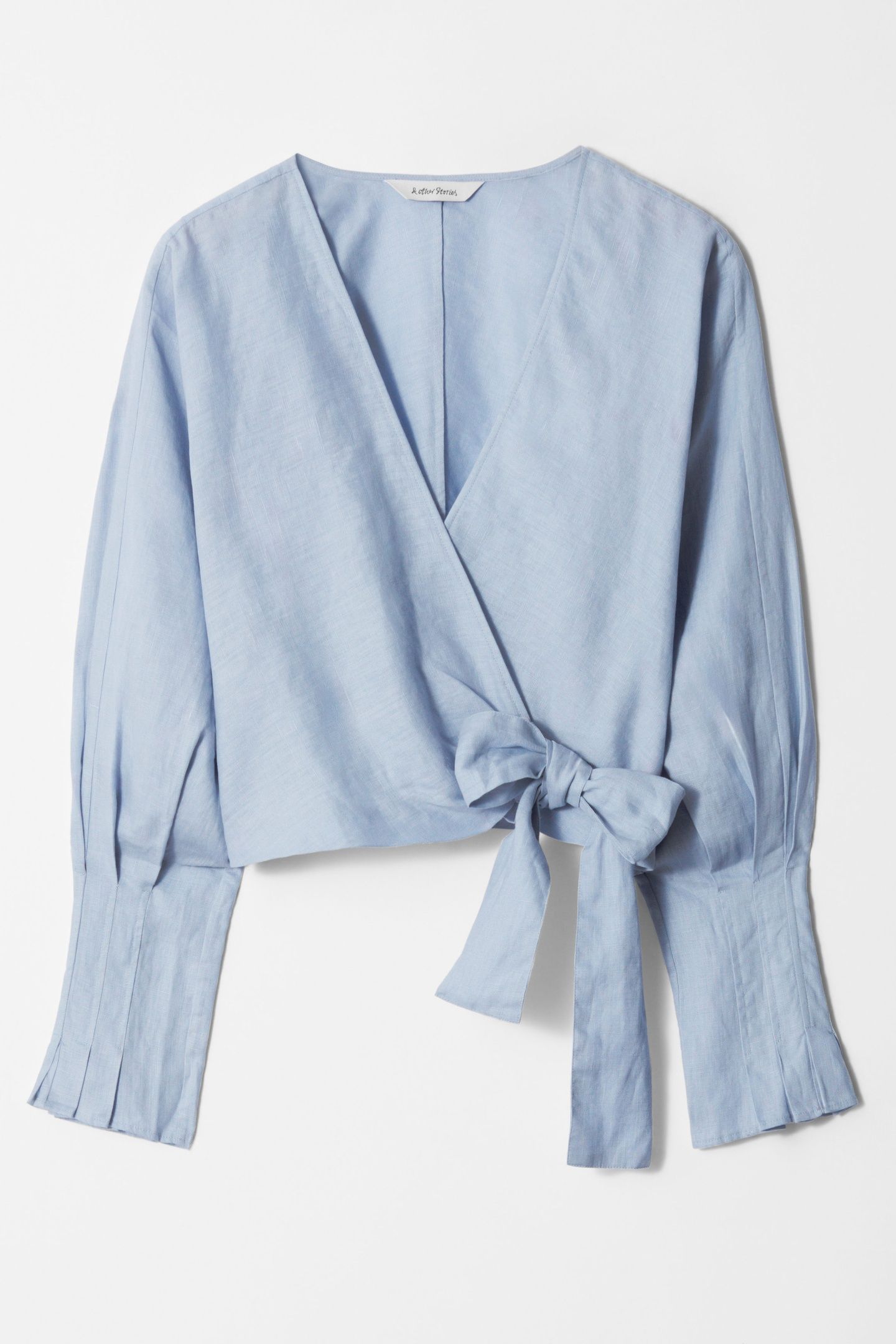 DOT BLOUSE BLUE 3