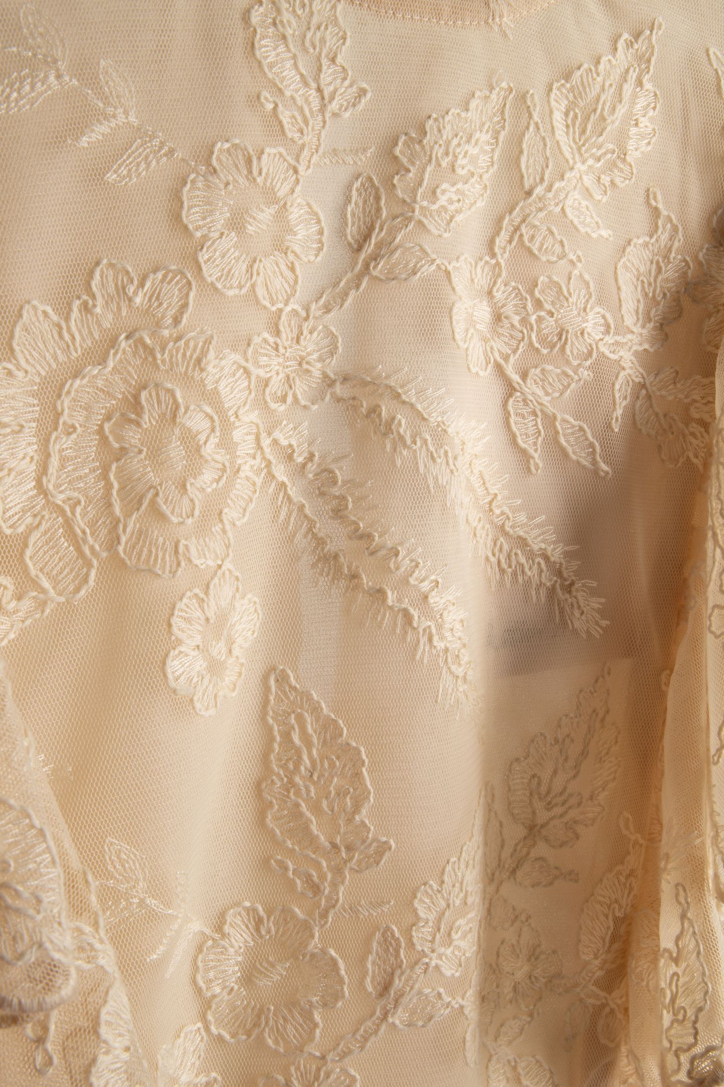 EVELYN LACE BLOUSE SPEED BEIGE 5