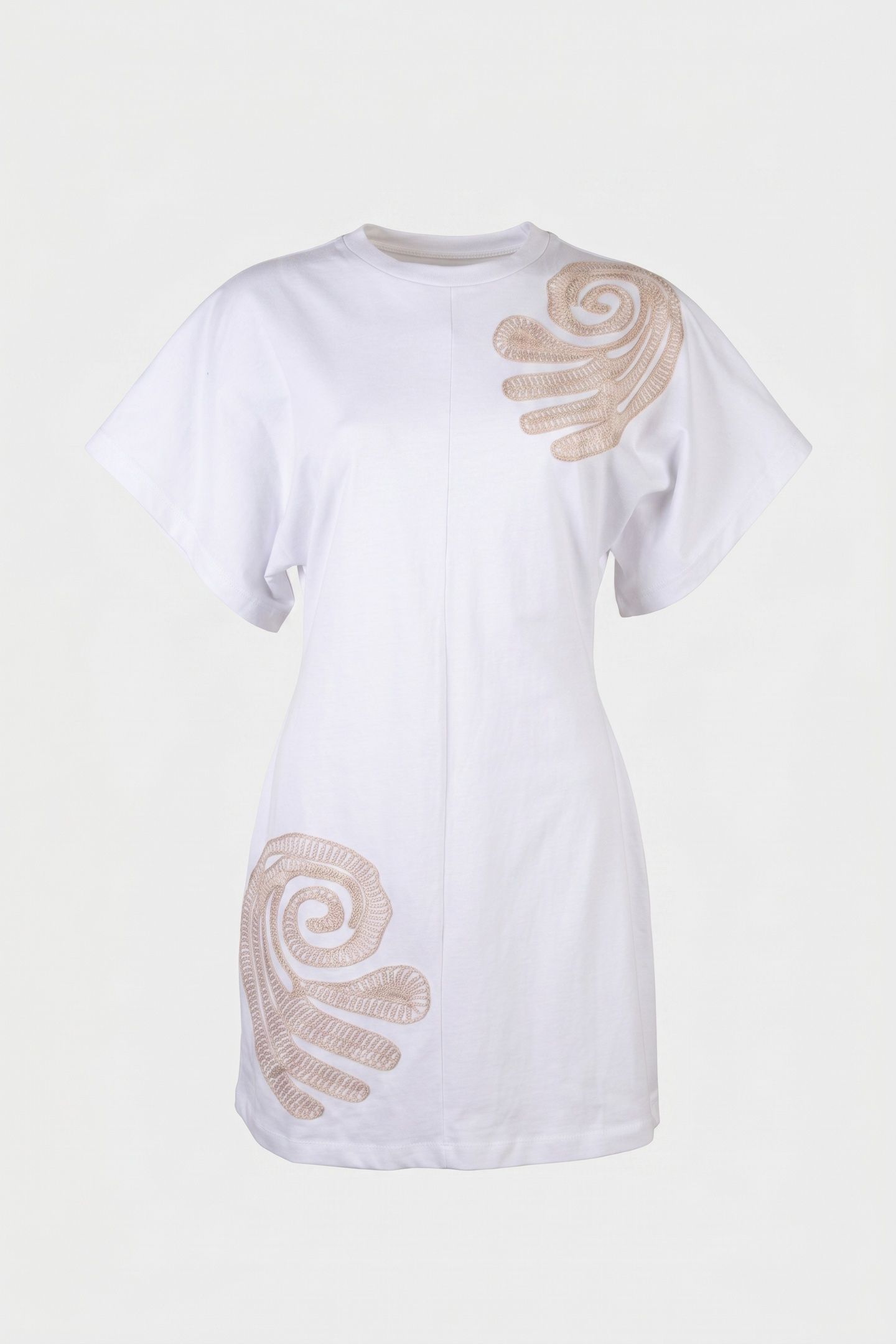 FELCIA EMBROIDERY DRESS WHITE 4