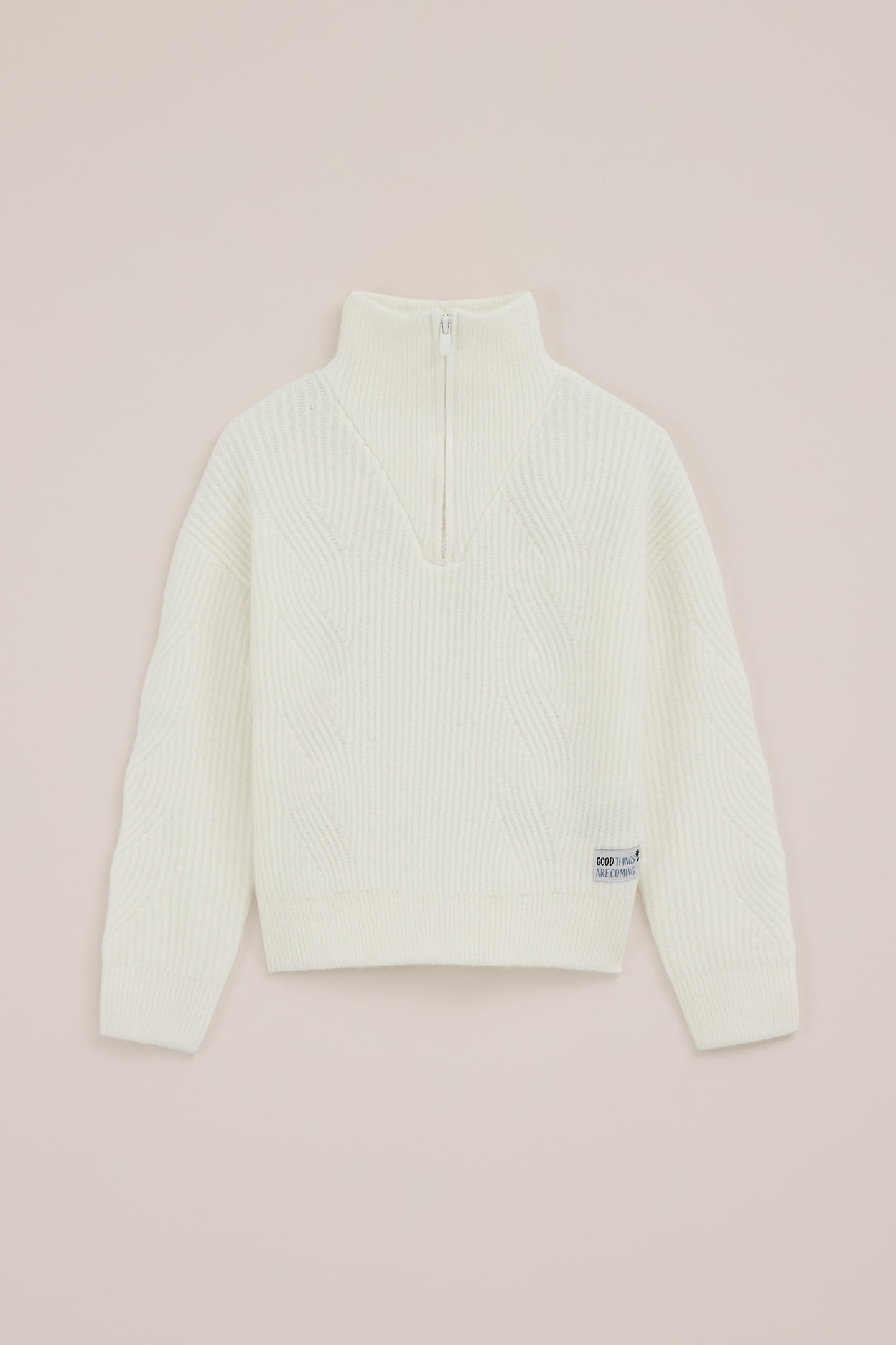 KNITTED PULLOVER OFF-WHITE 4