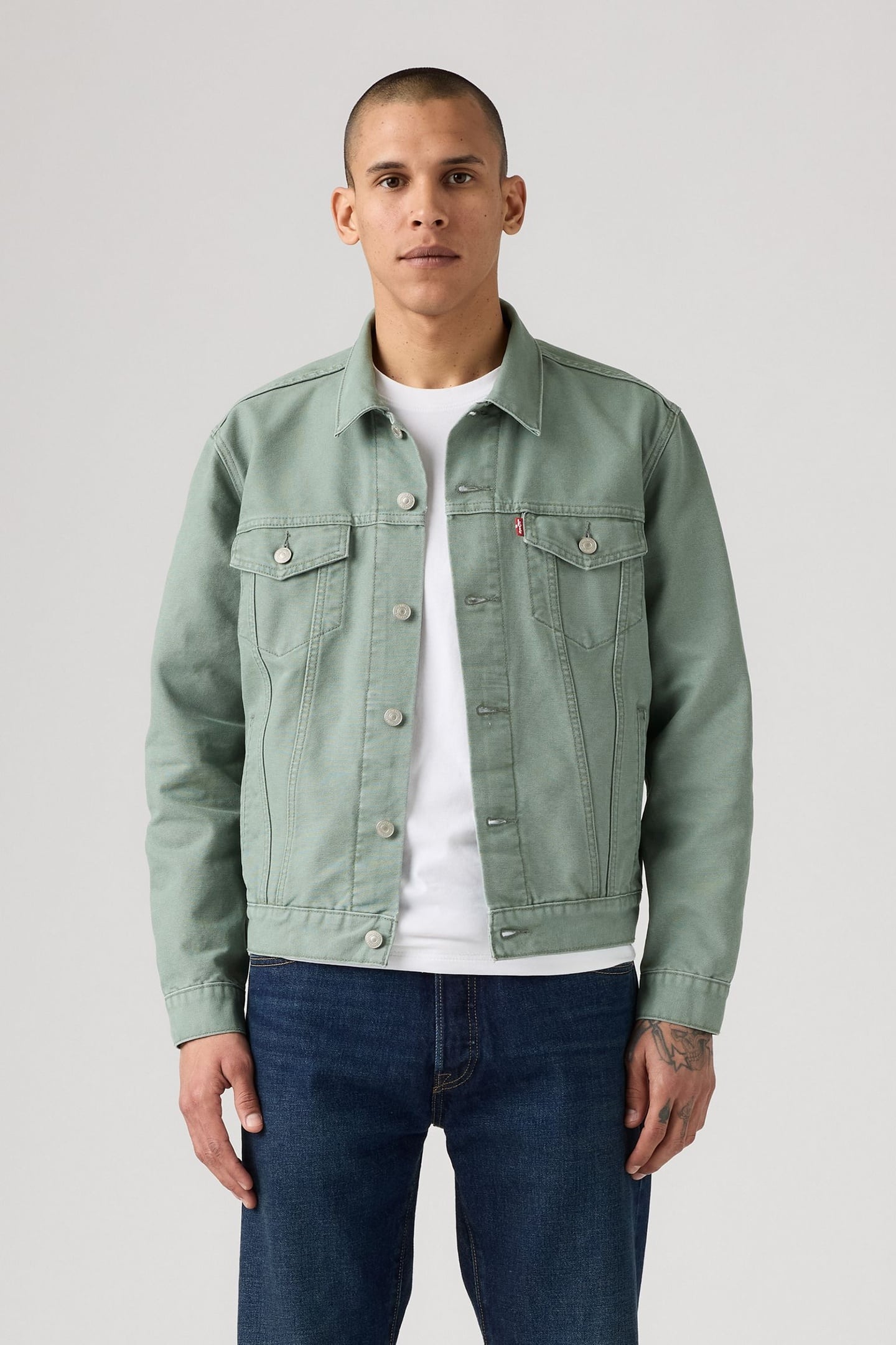 THE TRUCKER JACKET LAUREL WREATH 1