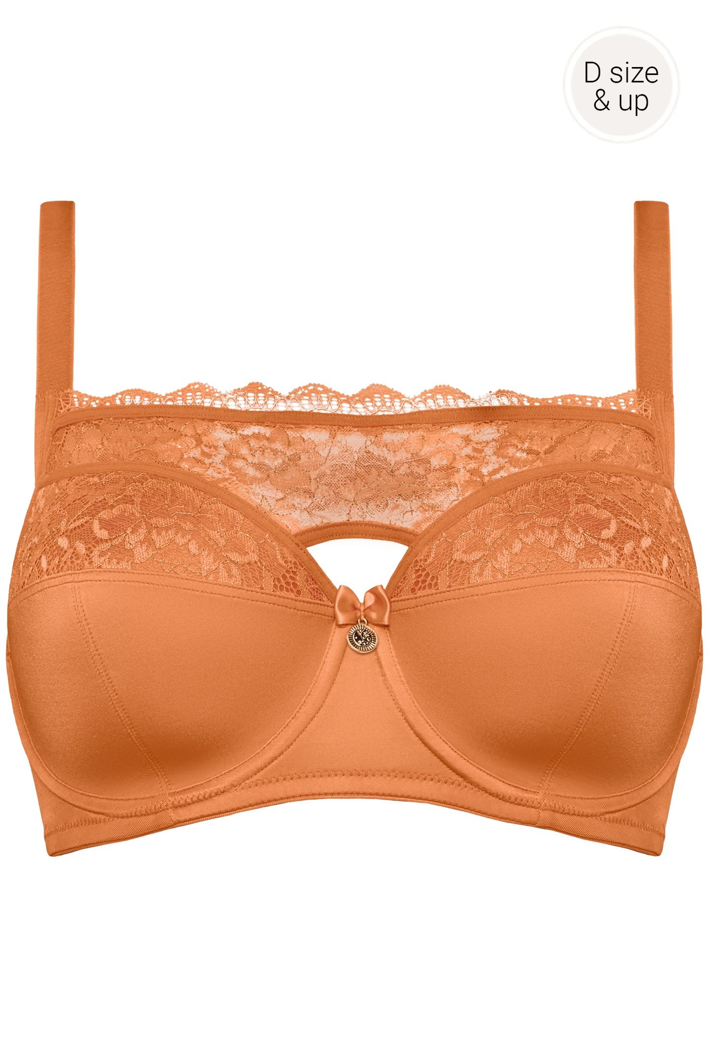 CARITA BRAPLUNGE BALCONYWIRED PADDED ORANGE 2