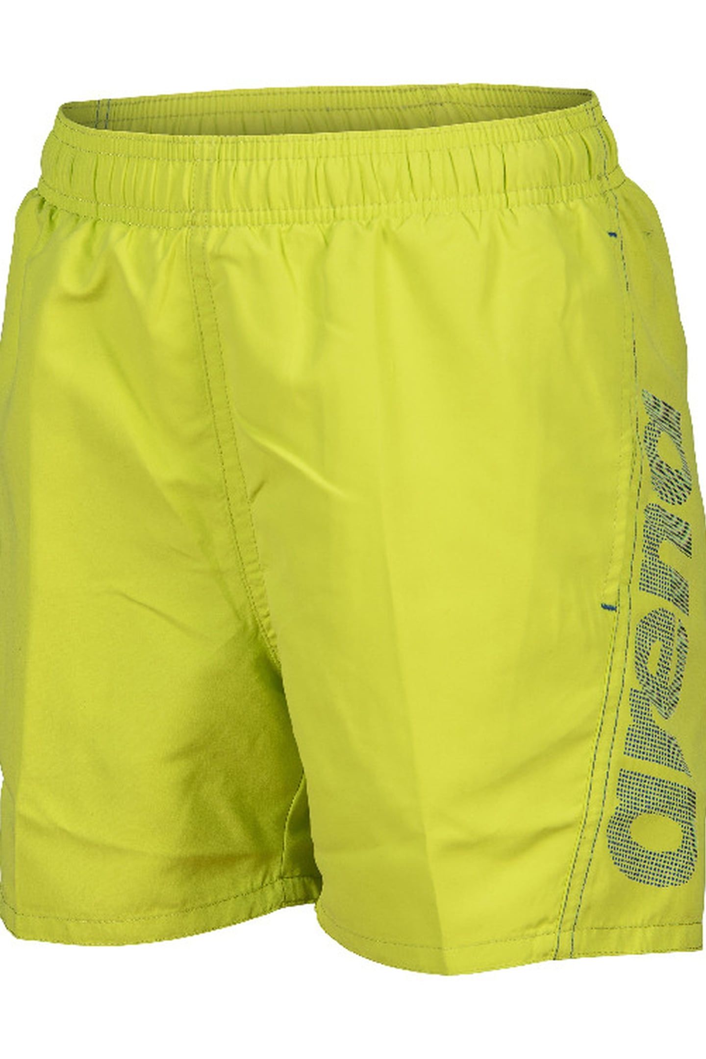 FUNDAMENTALS LOGO JR BOXER R SOFT GREEN-NEON BLUE 5