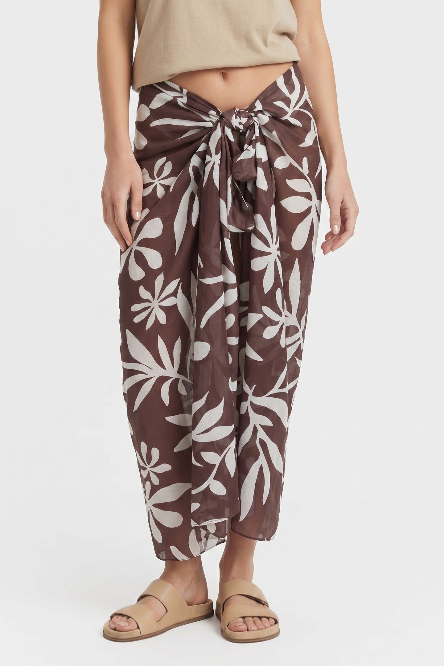 FORTUNE SARONG BROWN 1