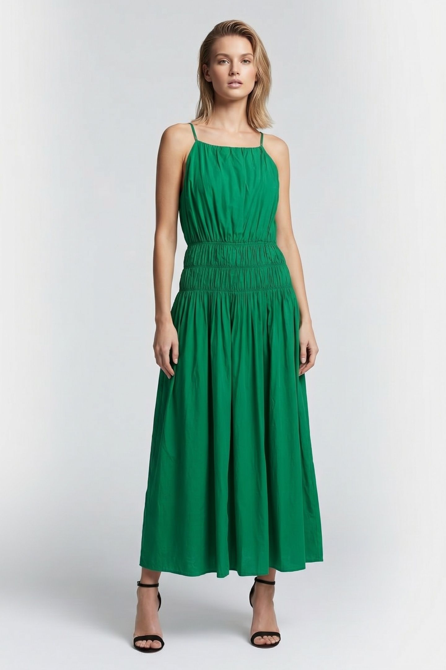 MARLOW DRESS GREEN 1