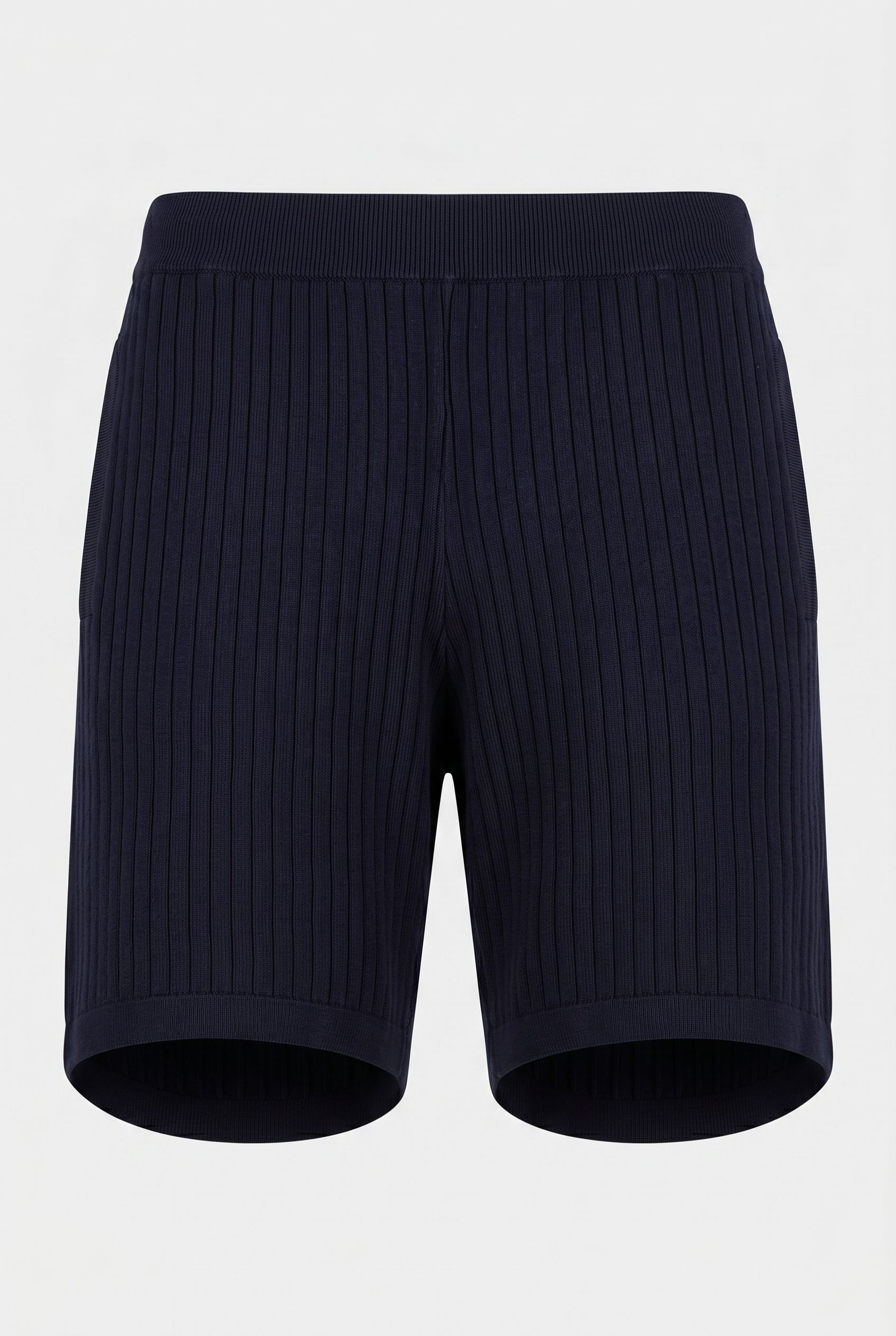 KNITTED SHORT NAVY 3