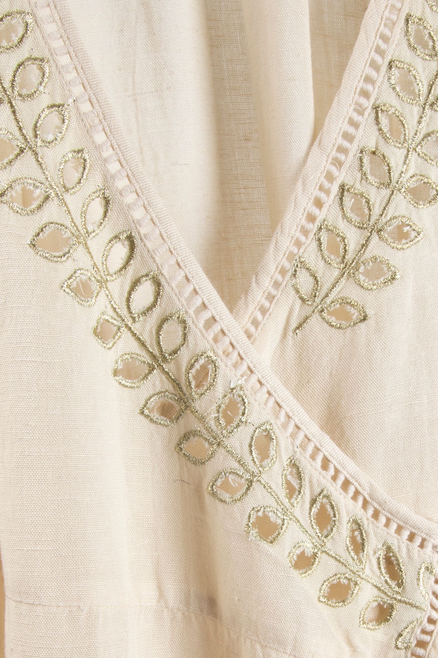 FLASH DRESS EMBROIDERED IVORY 4
