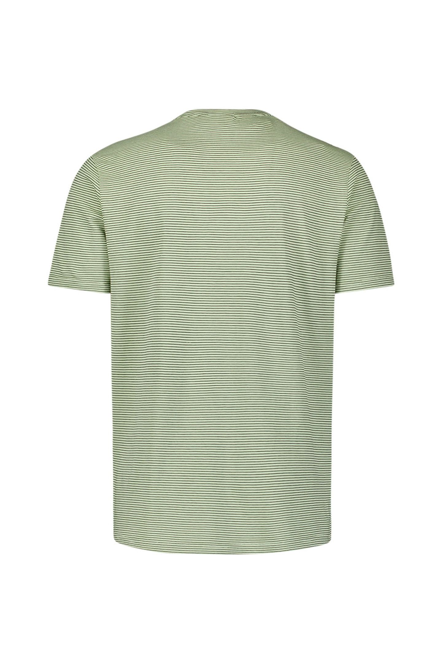 T-SHIRT CREWNECK STRIPES MINT 8