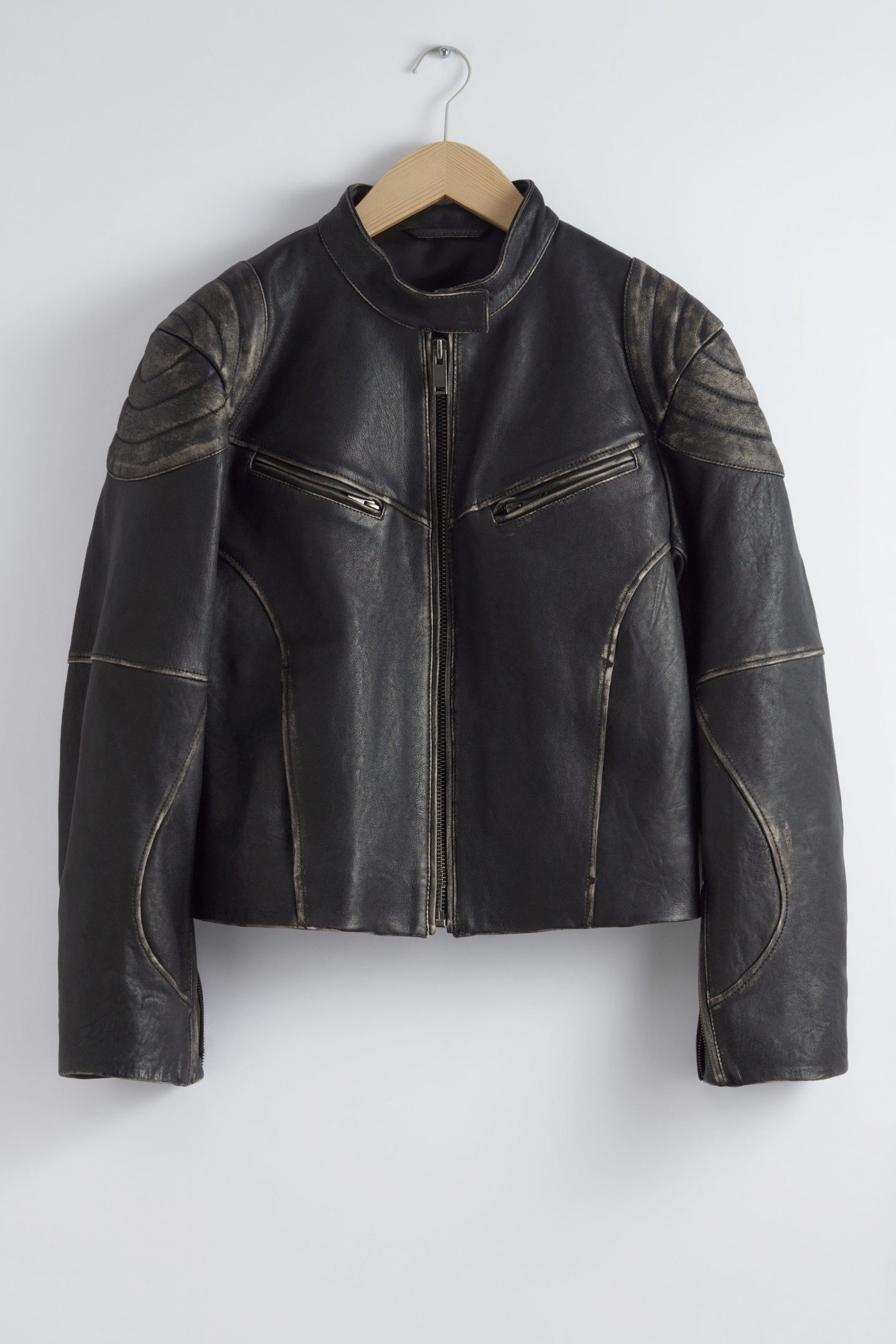 MARIETTE LEATHER JACKET BLACK 3