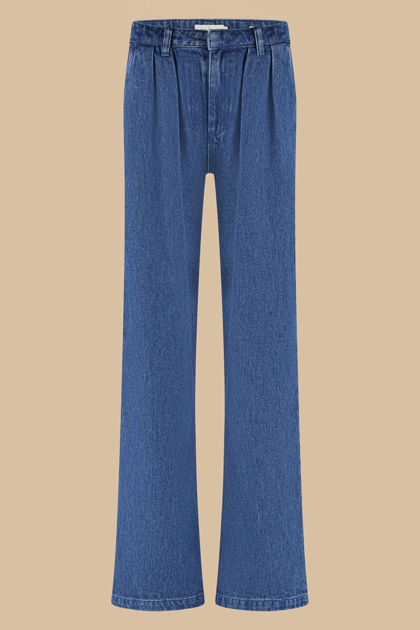 LORI WIDE LEG DENIM DEEP POOL BLUE 1