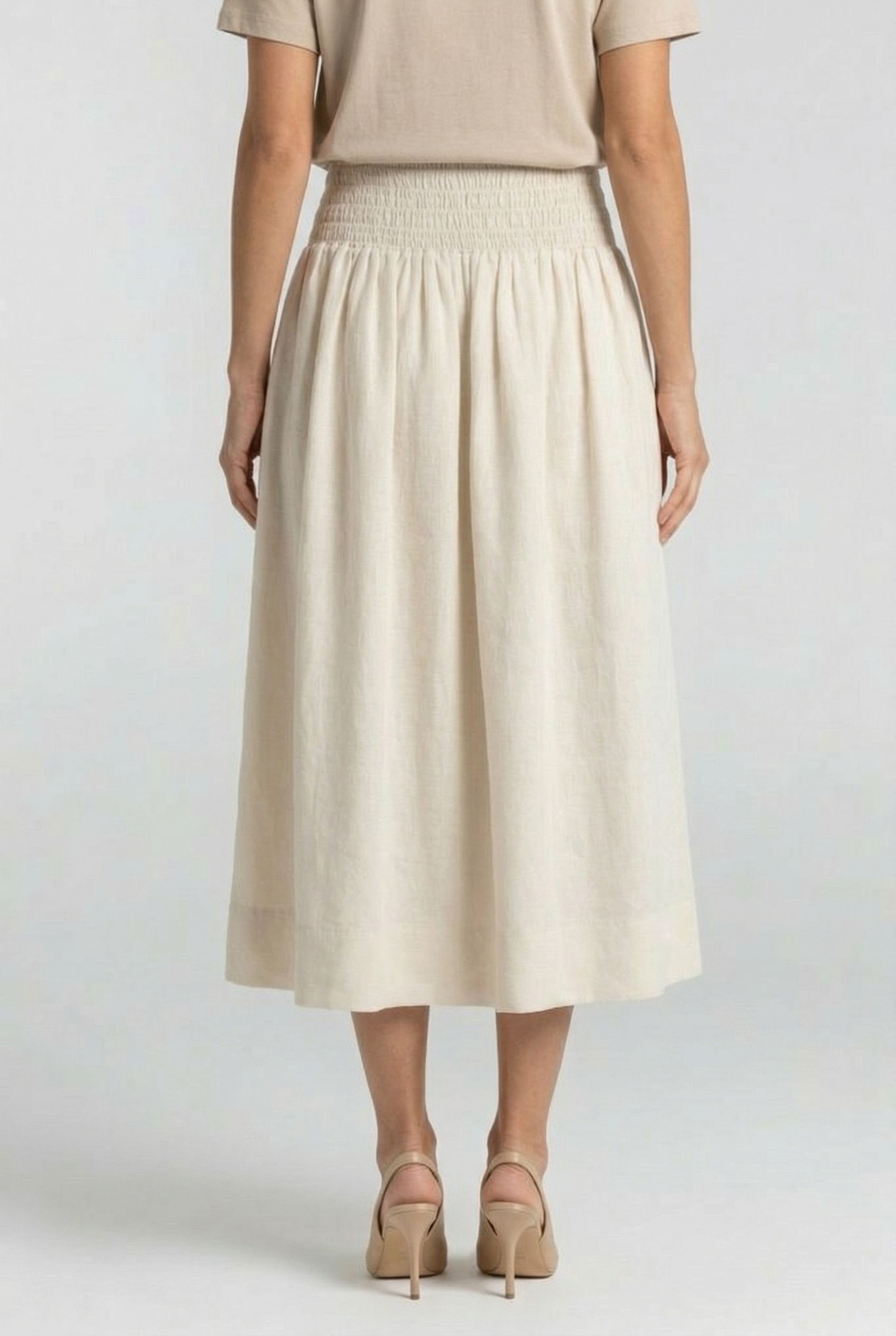 ROBINSON SKIRT BEIGE 2