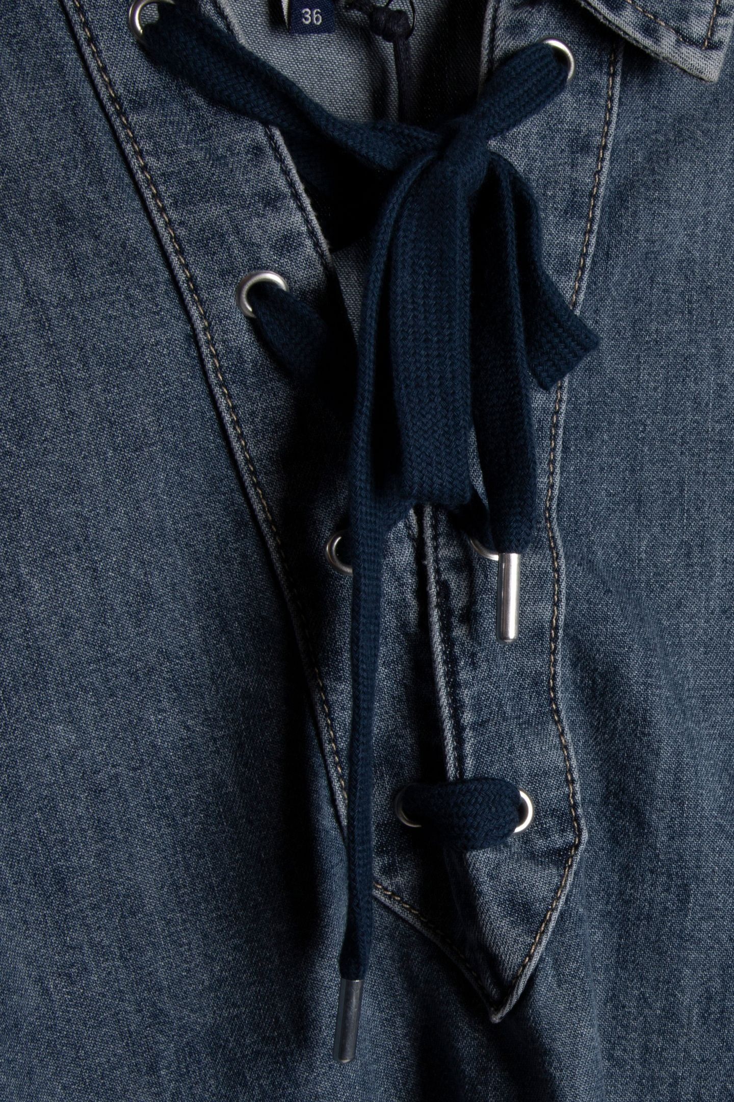 DENIM TOP LIGHT COTTON ORIGIN VINTAGE BLUE DENIM 4