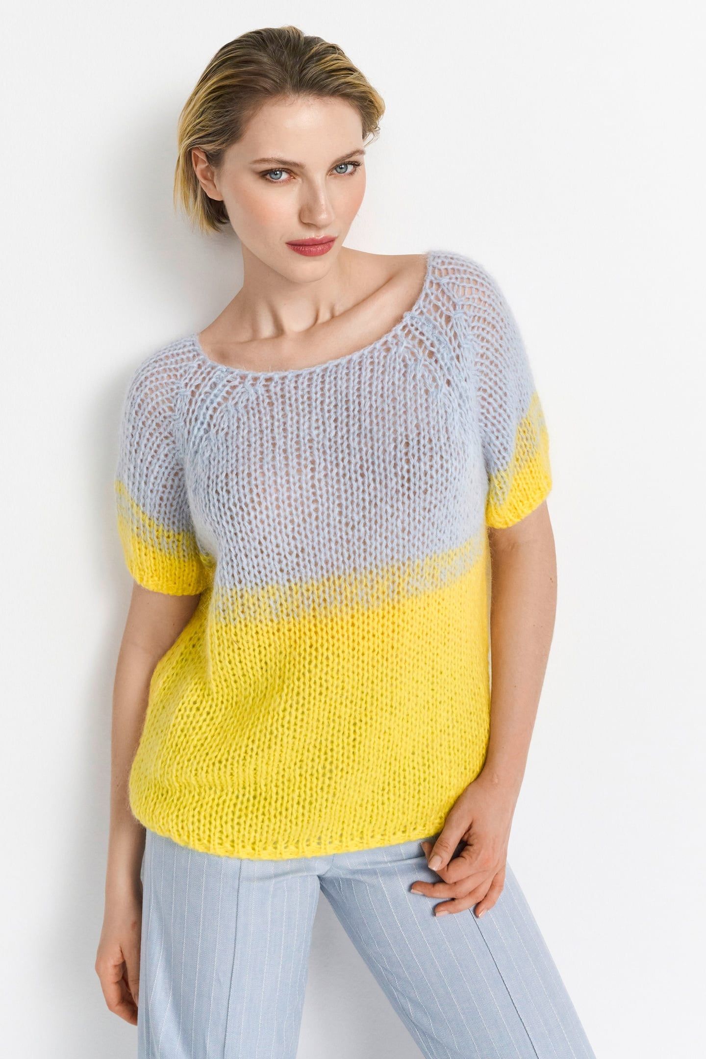BICOLORED SHORT SLEEVE LEMON CHROME 2