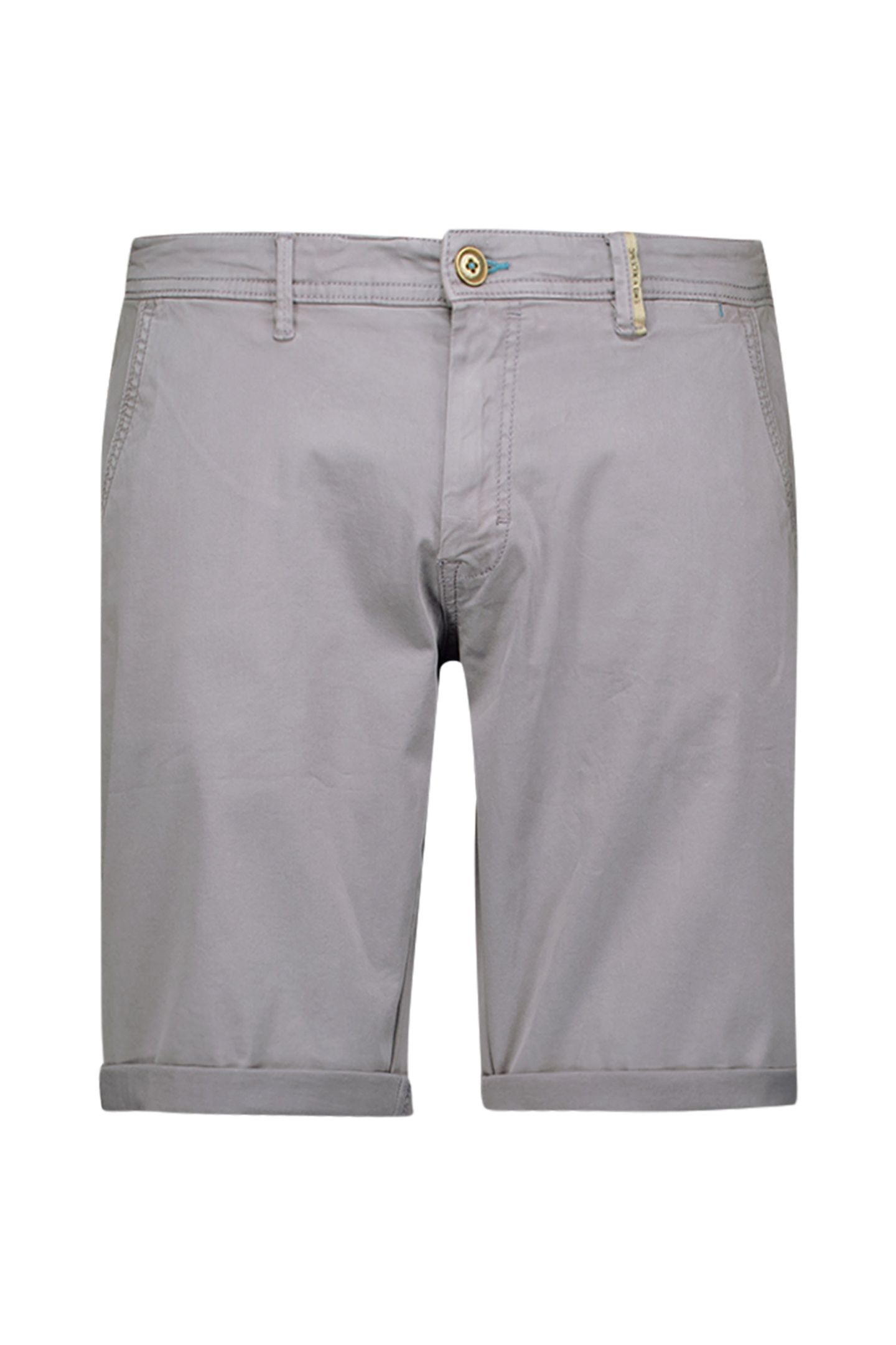 SHORT CHINO GARMENT DYED TWILL STRETCH WASHED BLUE 4