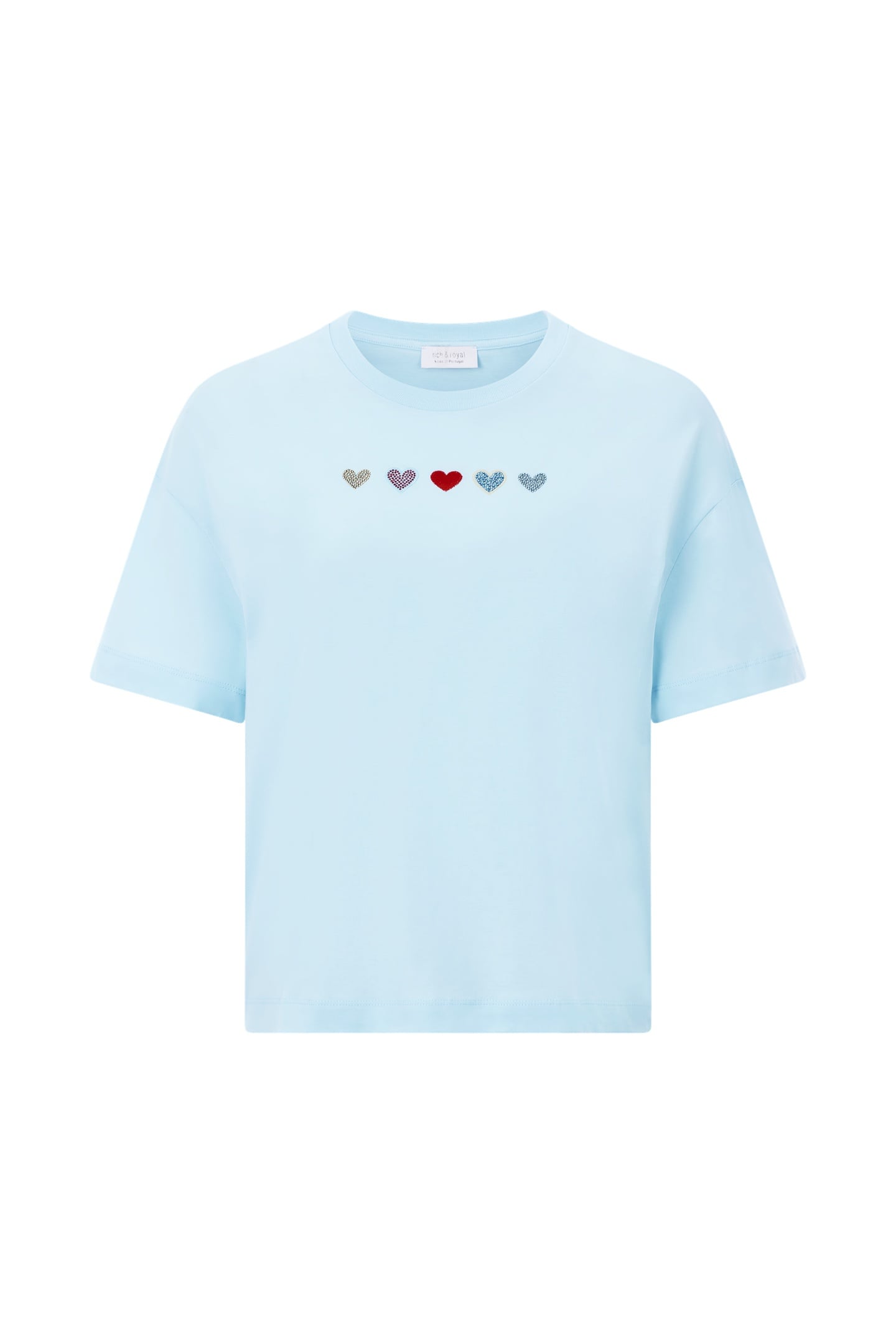 ORGANIC CONTEMPORARY SHIRT LIGHT AQUA 4