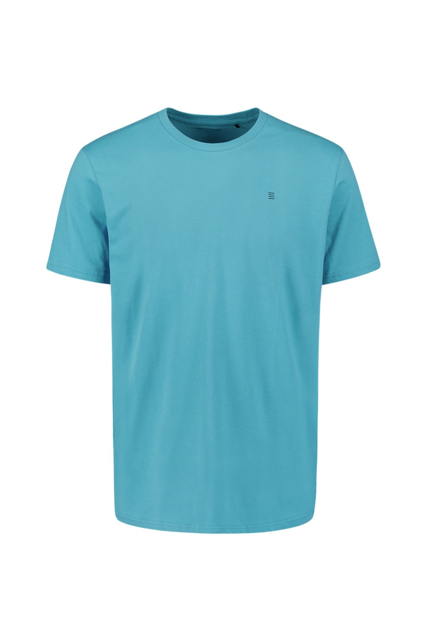 T-SHIRT CREWNECK SOLID BASIC SEABLUE 5
