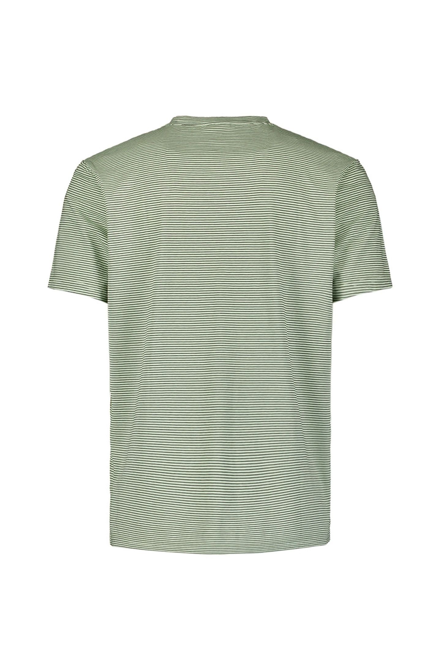 T-SHIRT CREWNECK STRIPES MINT 7