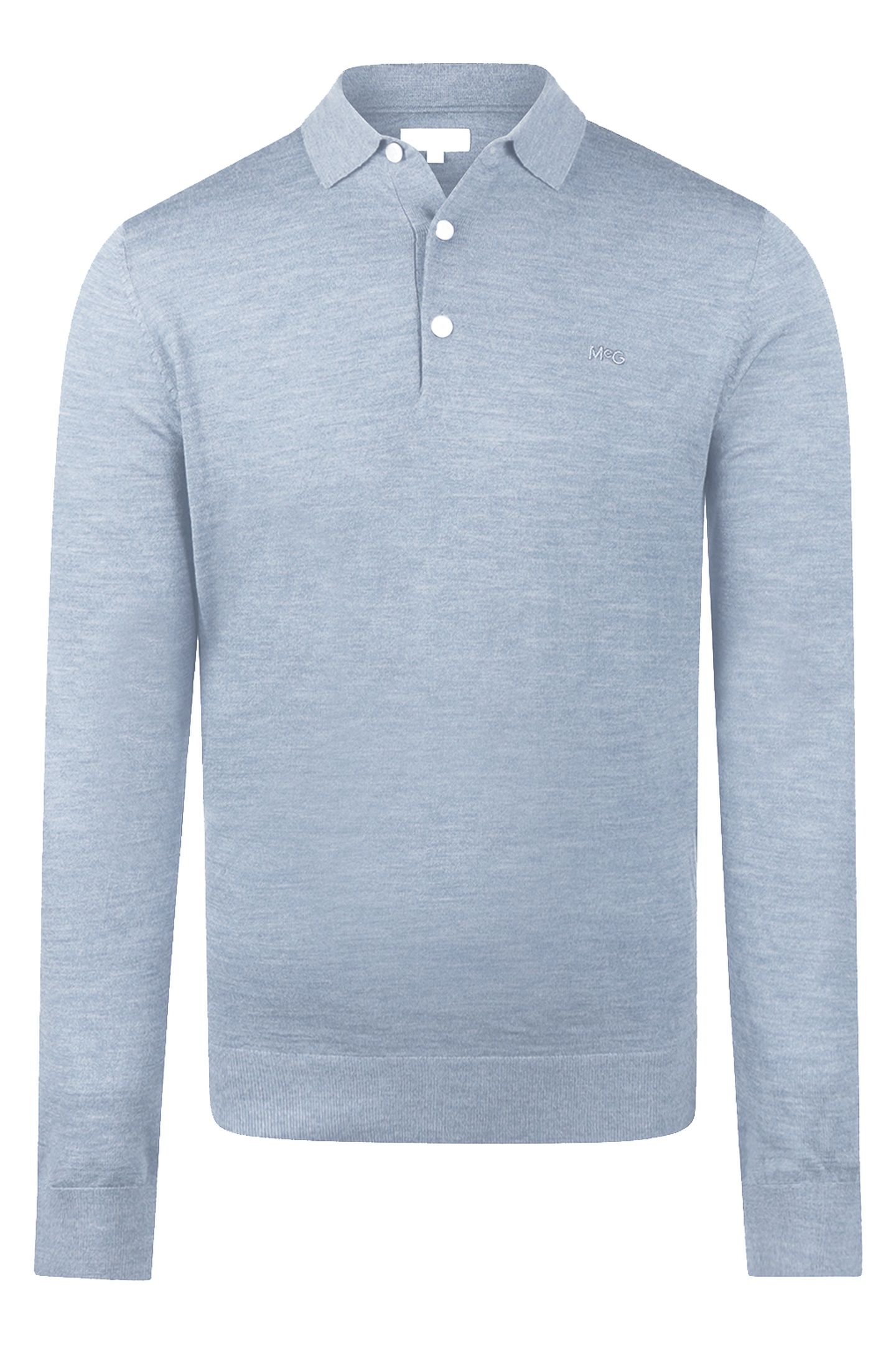 FINE MERINO POLO LIGHT BLUE 4