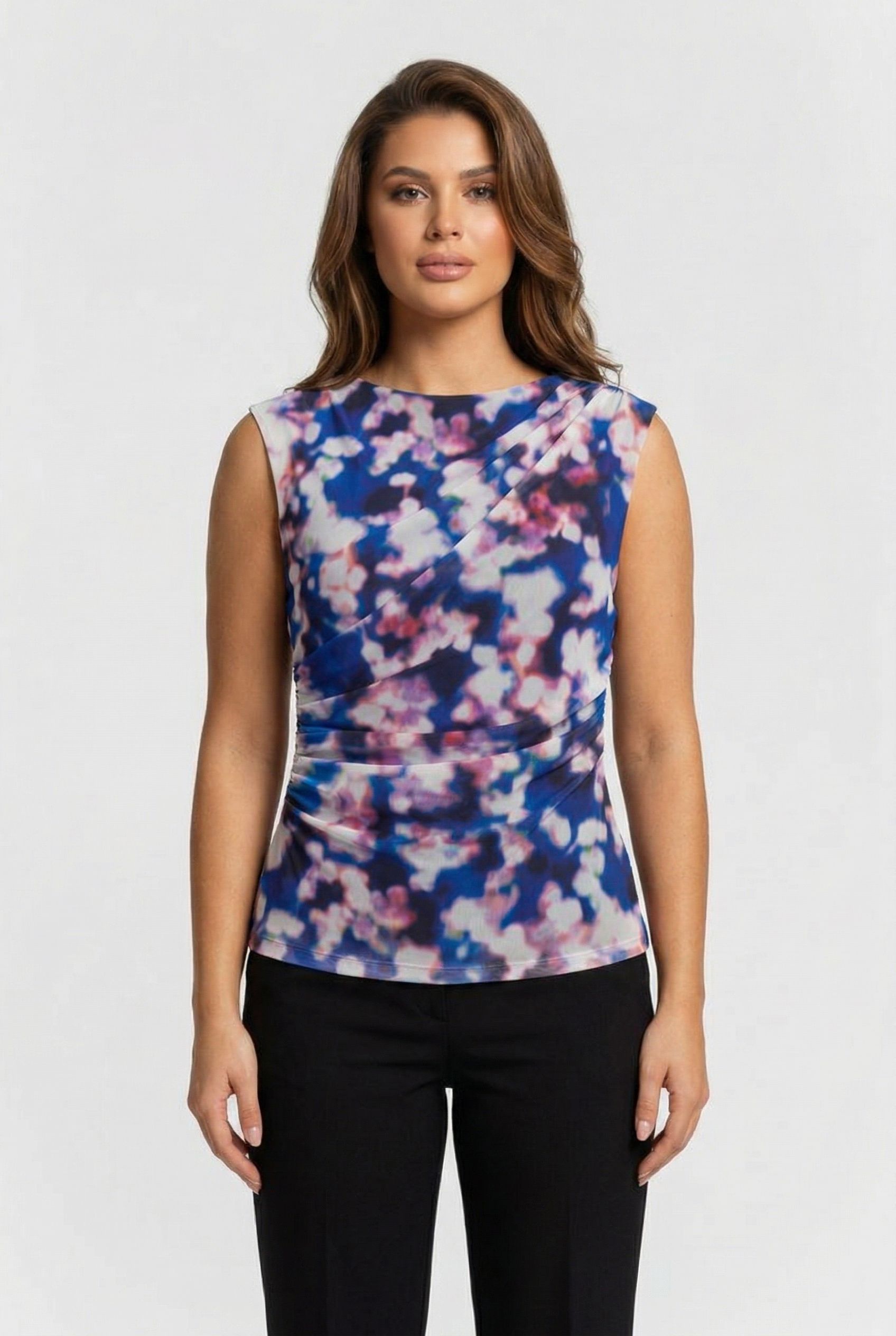HELENA MESH TOP BLUE 1
