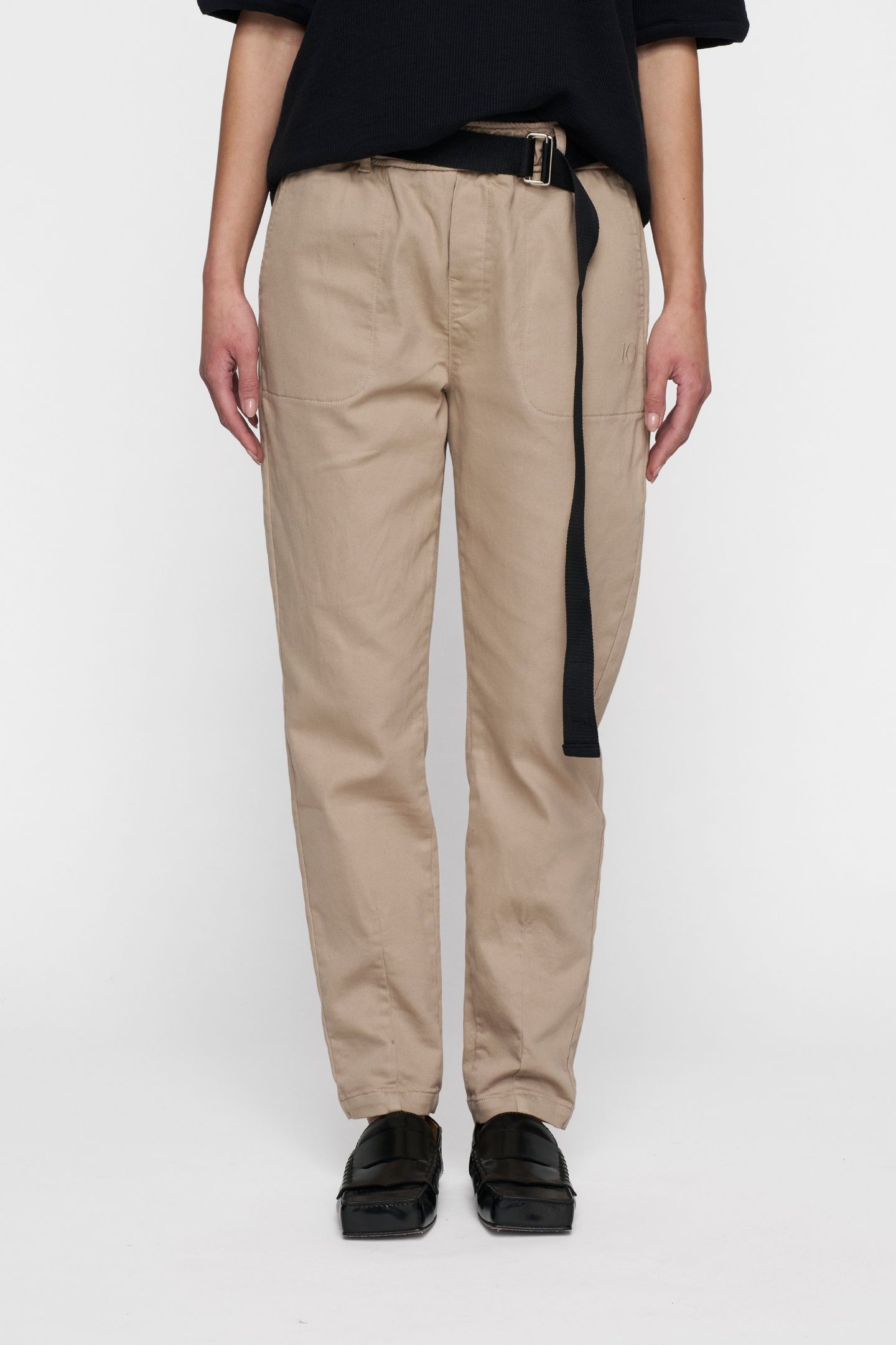 BELTED PANTS JOG DENIM ROPE 2