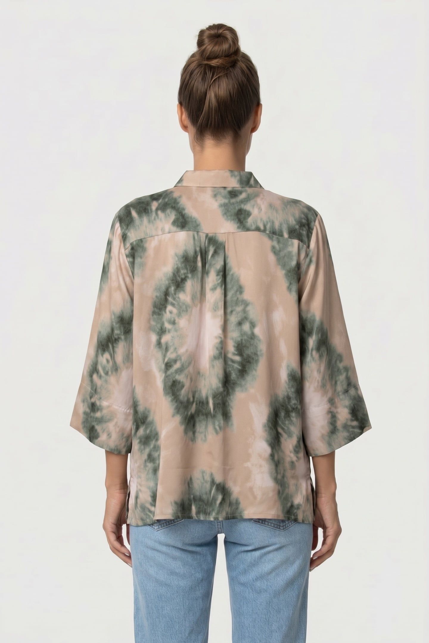 BLOUSE TIE DYE PRINT MULTICOLOUR 2