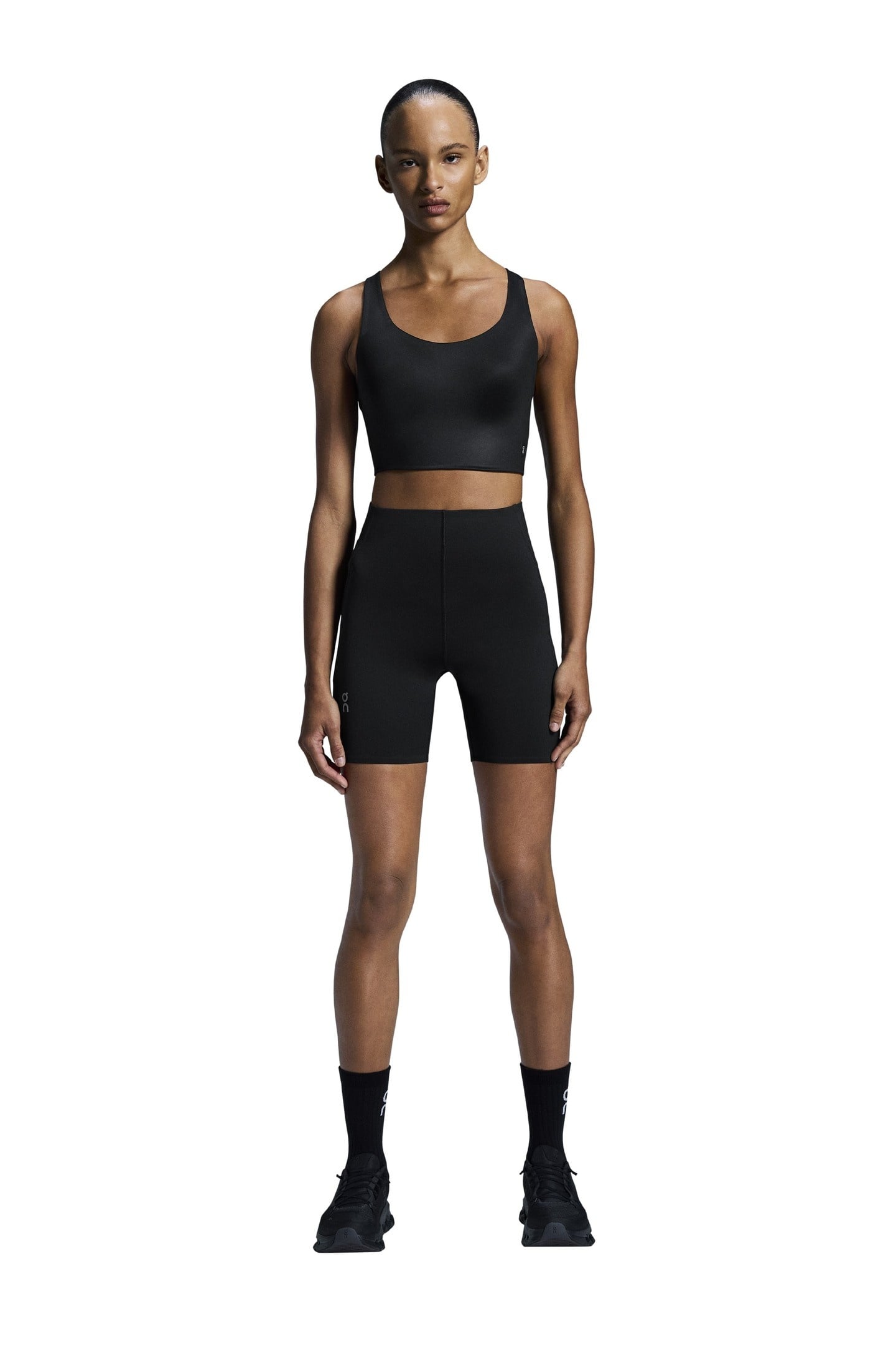 TRAIN BRA LONGLINE 1 W BLACK 1