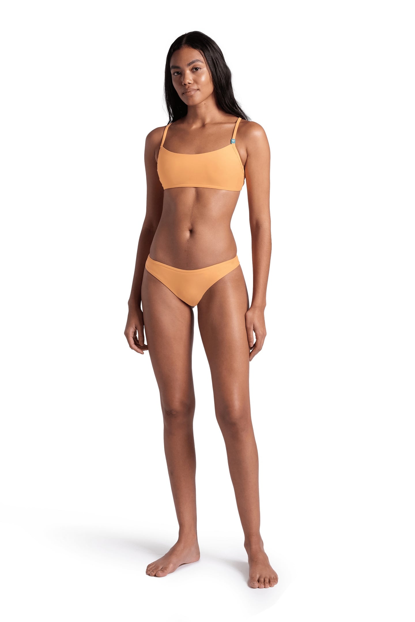 WOESSENTIALS BIKINI BANDEAU SALMON PINK 1