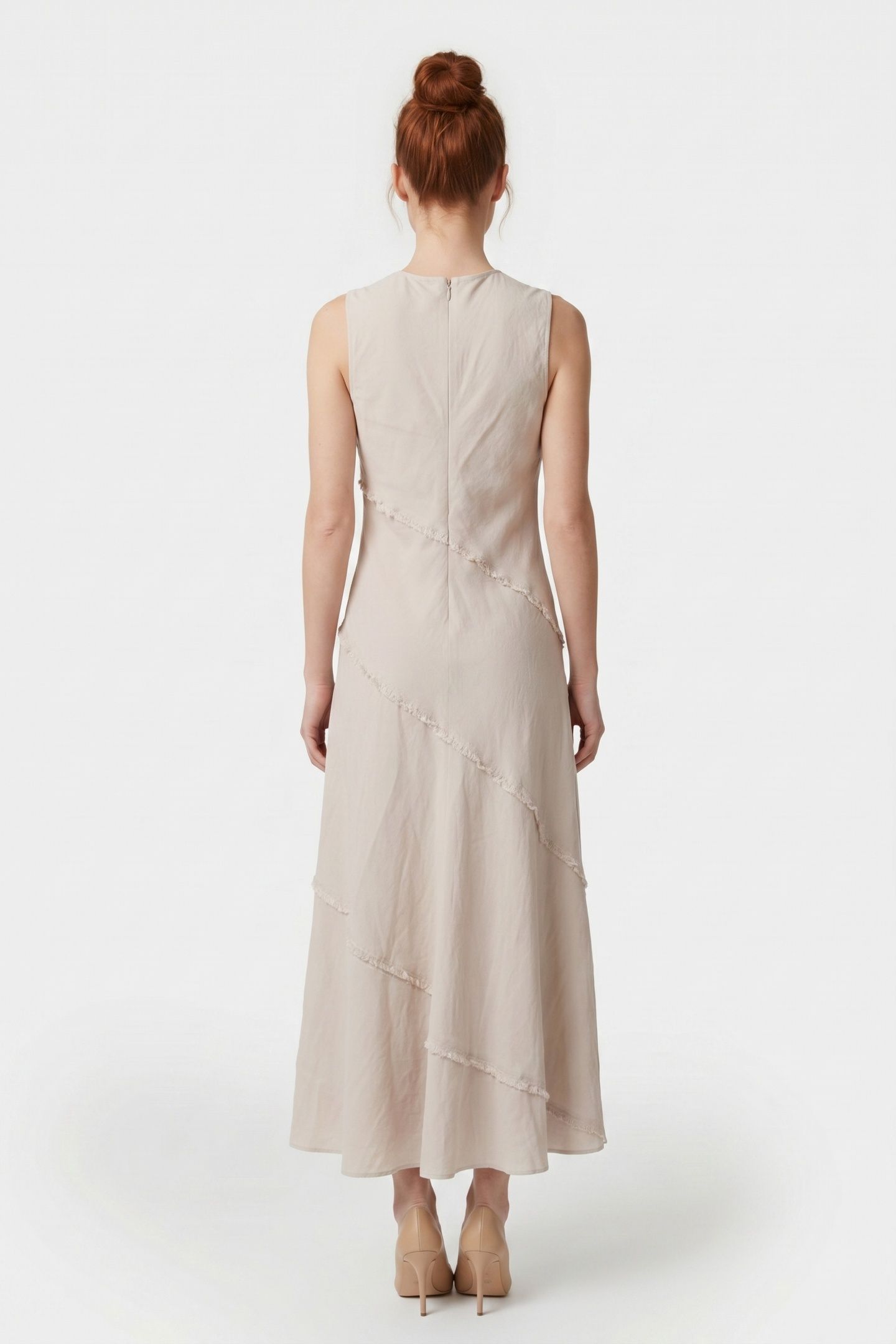 JESS DRESS BEIGE 2