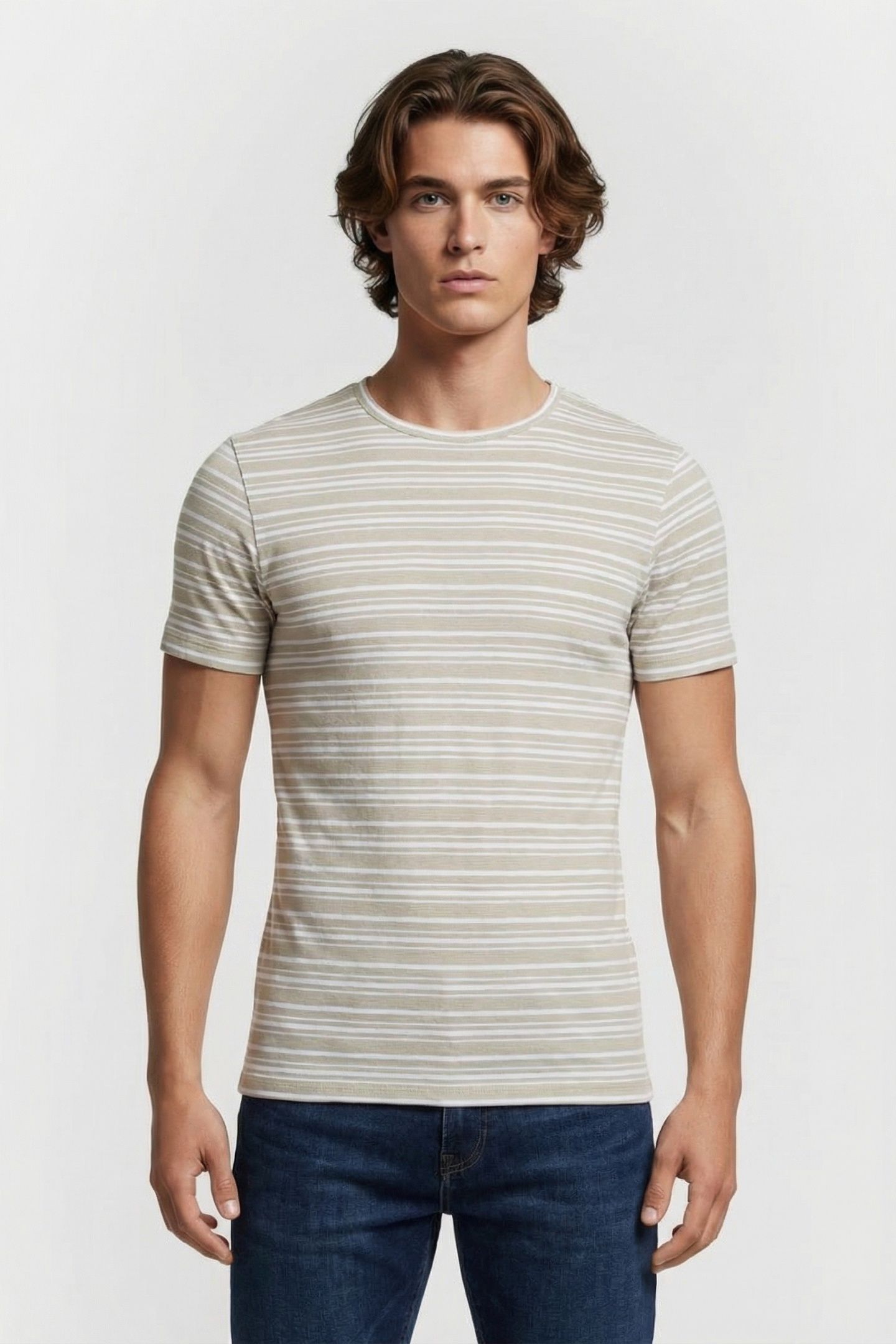 DS-MC QUEEN STRIPE MINERAL GREY 1