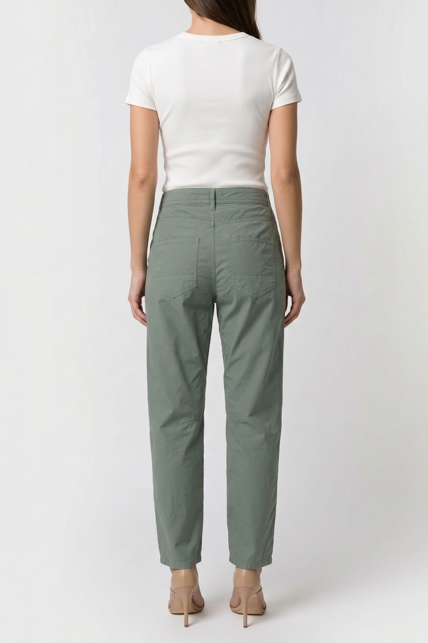 COCOON PANTS SUMMER PLAIN WEAVE SEA GLASS 2