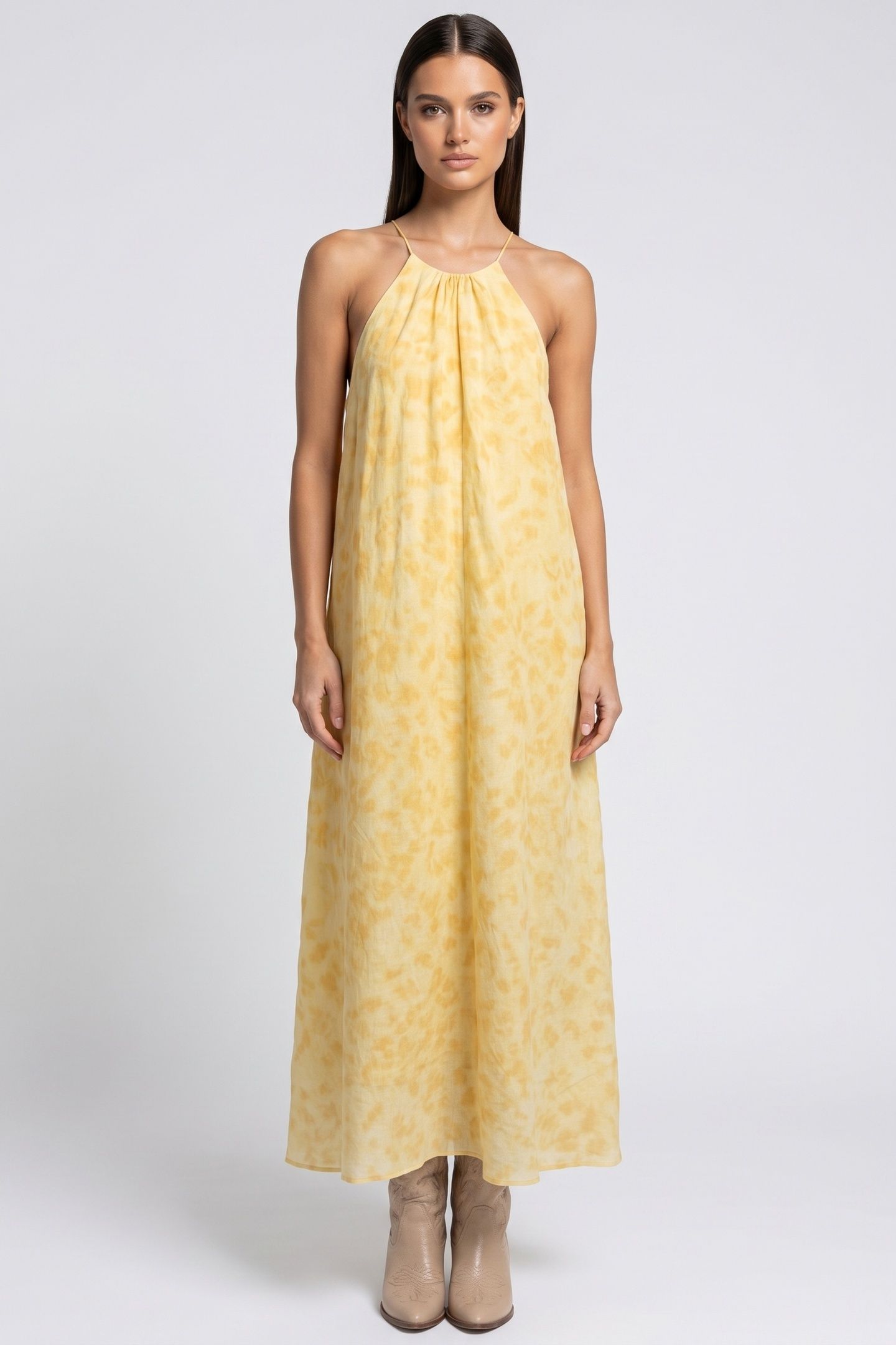 CECIL DRESS YELLOW 1