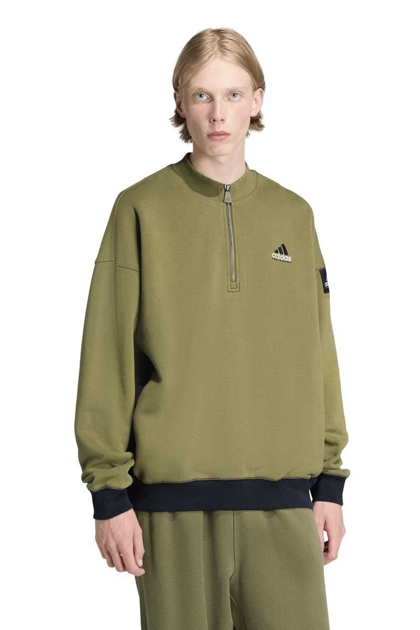 ORIGINALS UNISEX ADIDAS EQUIPMENT BLOCKED HALF-ZIP 1
